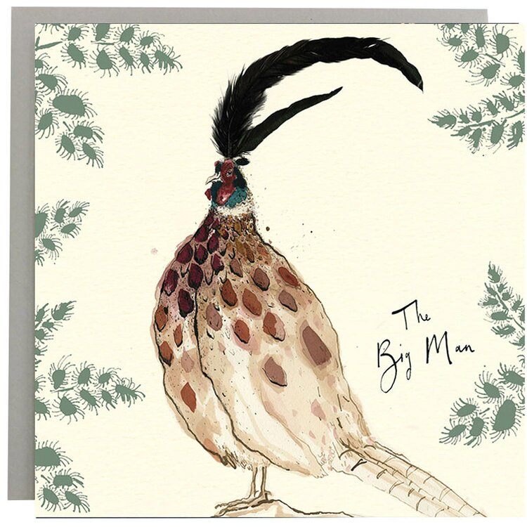 Greetings Cards By Anna Wright Greetings card Henderson's The Big Man