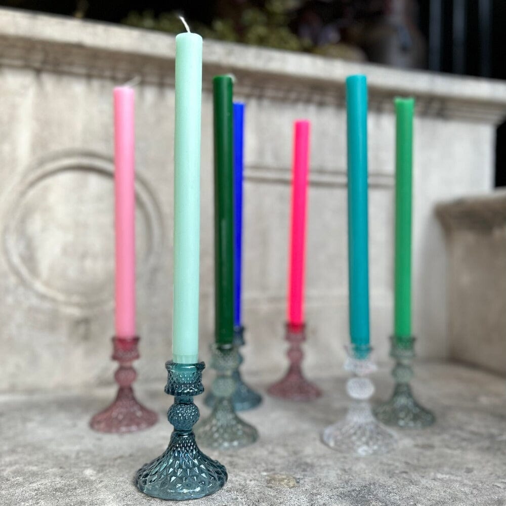Harlequin Candlestick Glass Candlestick Henderson's