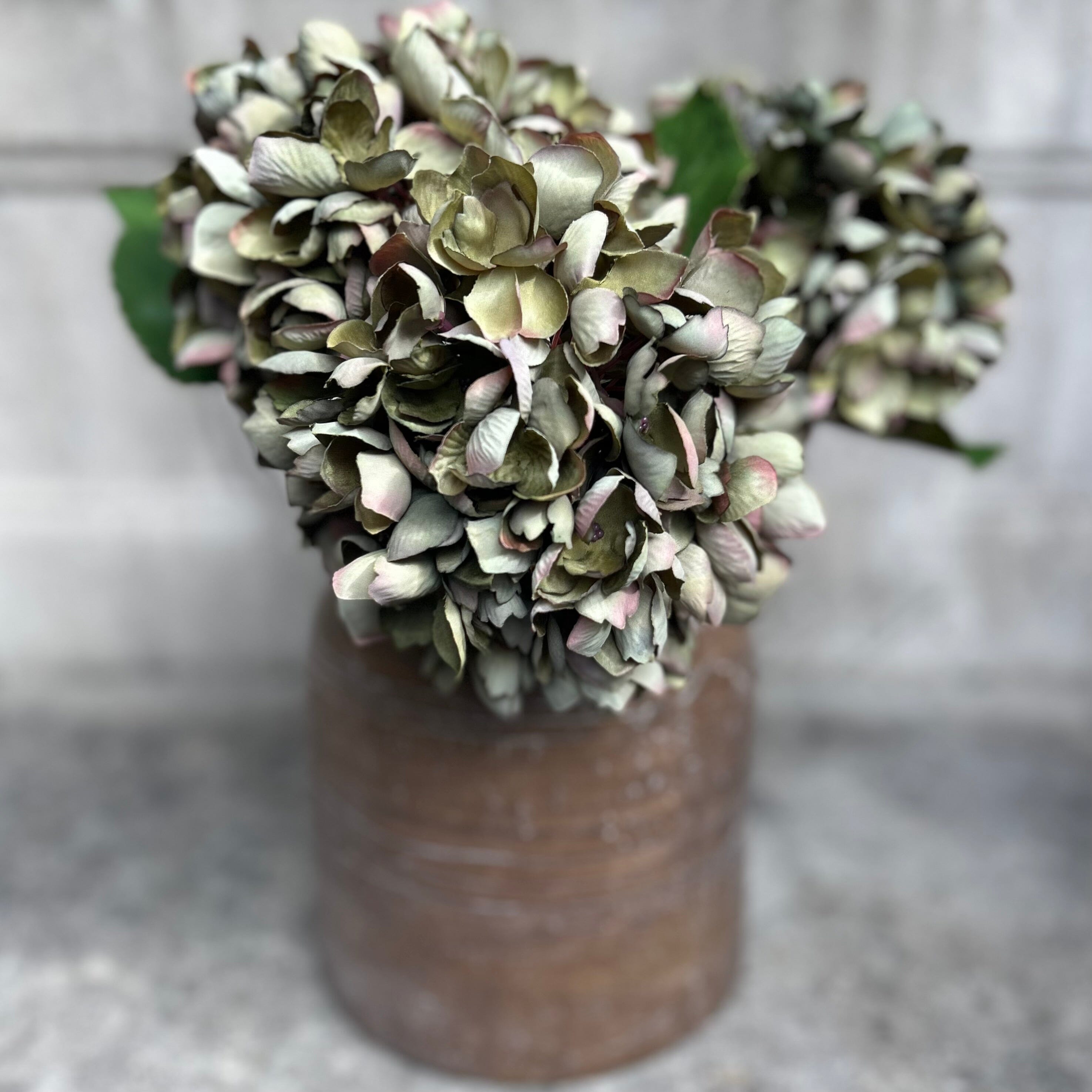 Hydrangea Chloris Faux Hydrangea Stem Henderson's