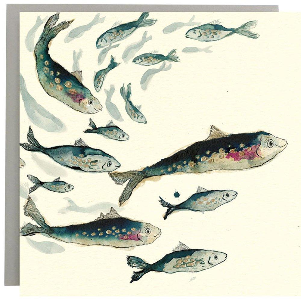 Illustrated Greeting Cards Greetings card Henderson's Fishy Friends