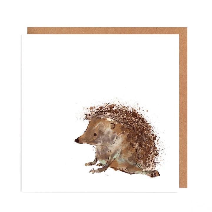 Illustrated Greetings Cards Greetings card Henderson's Evelyn Hedgehog