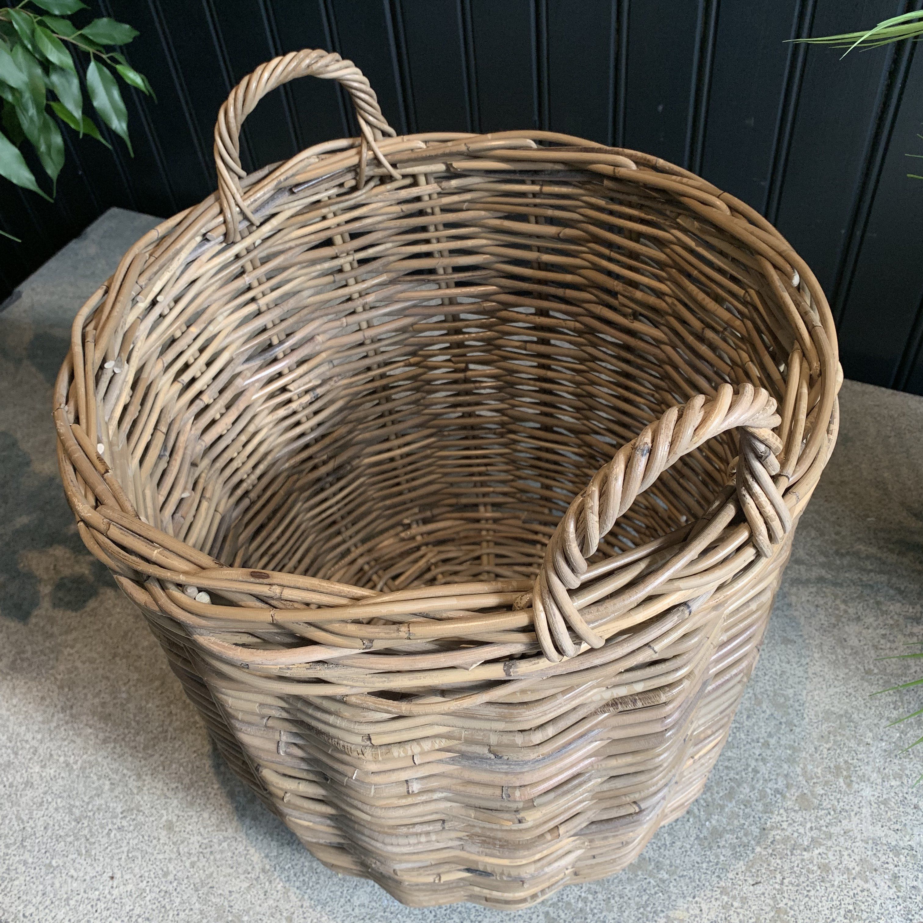 Rattan Log Basket Log Baskets Henderson's