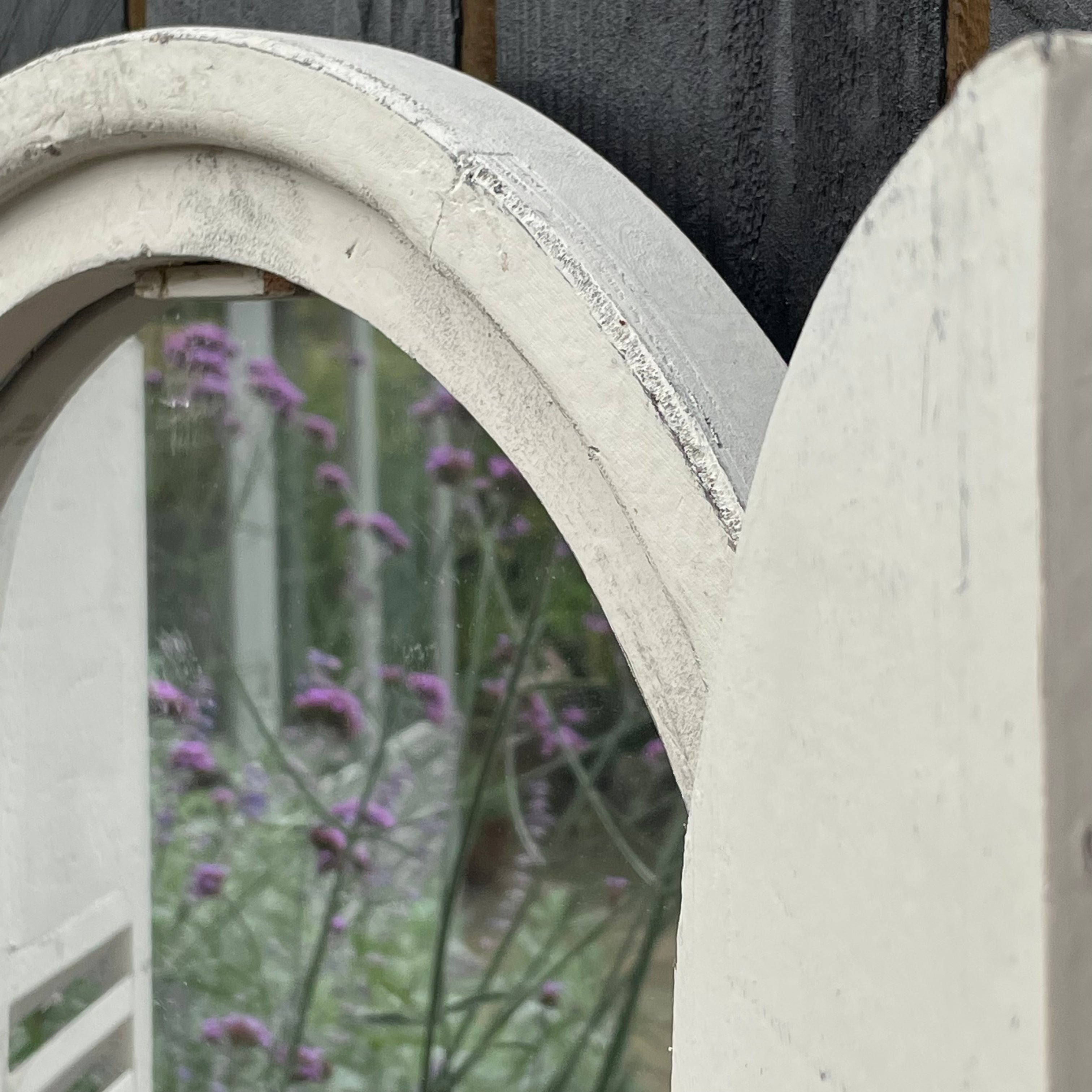 Shuttered Garden Mirror Wall Mounted Garden Mirror Henderson's