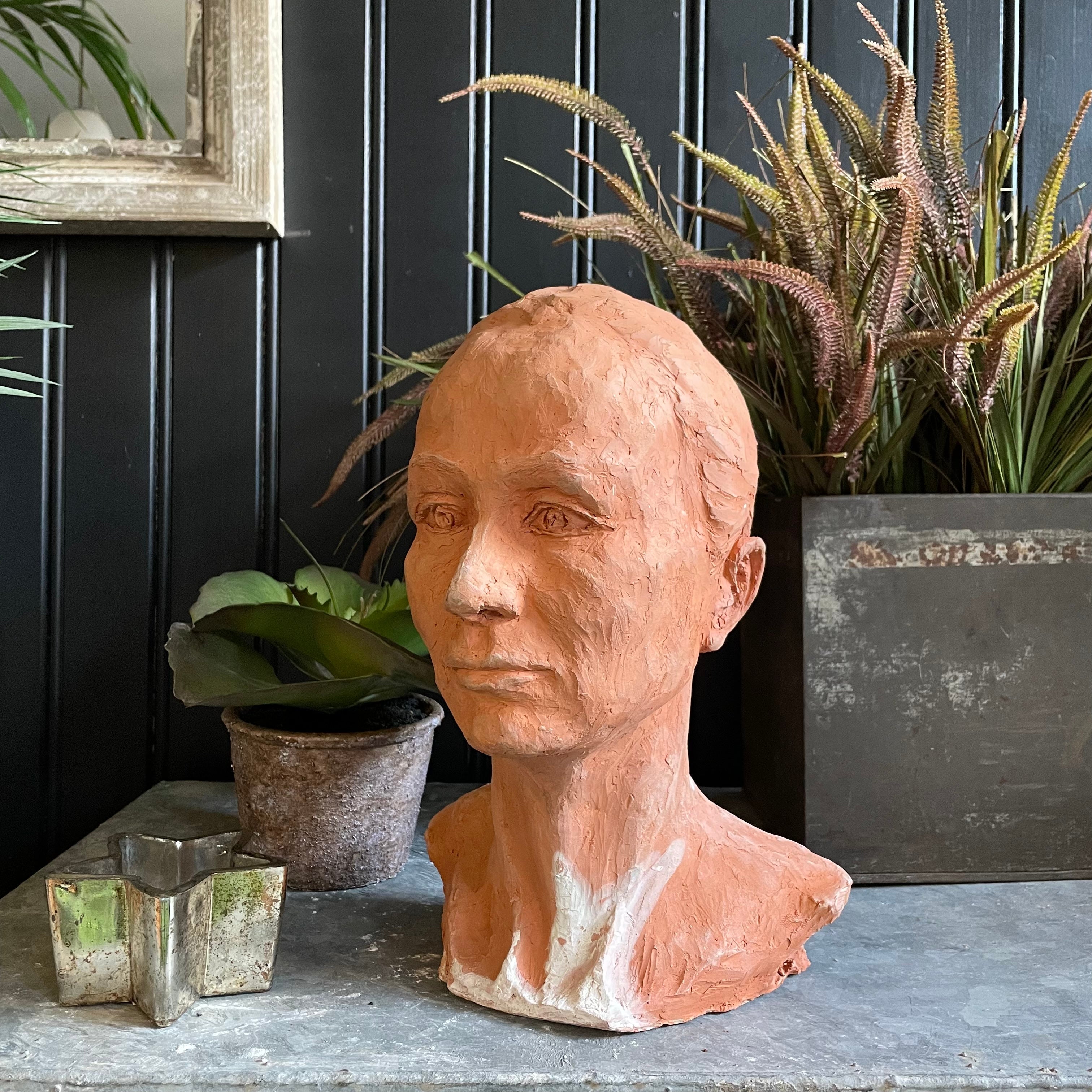 Terracotta Bust Henderson's 