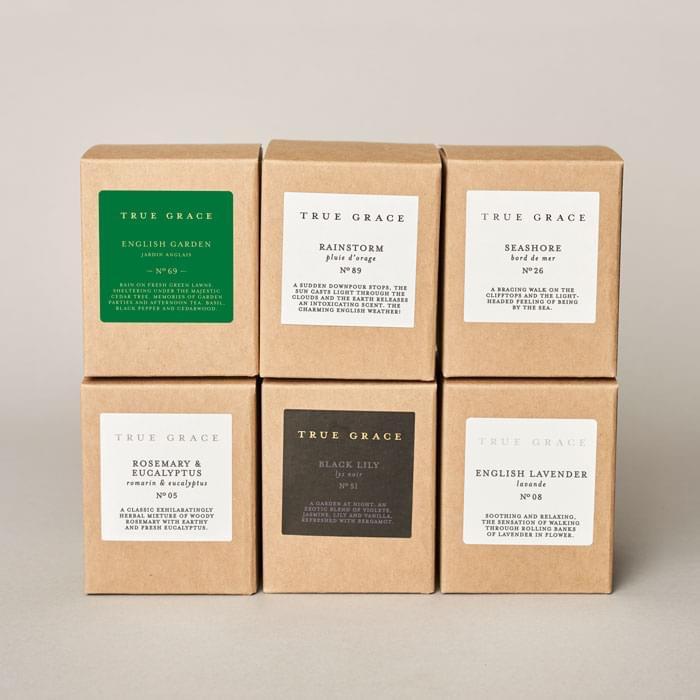 True Grace Boxed Candle Scented Candle Henderson's