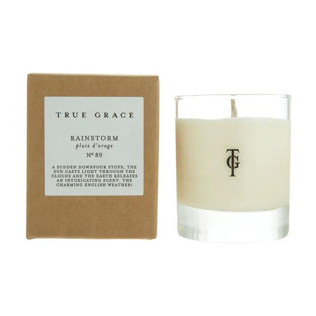True Grace Boxed Candle Scented Candle Henderson's Rainstorm