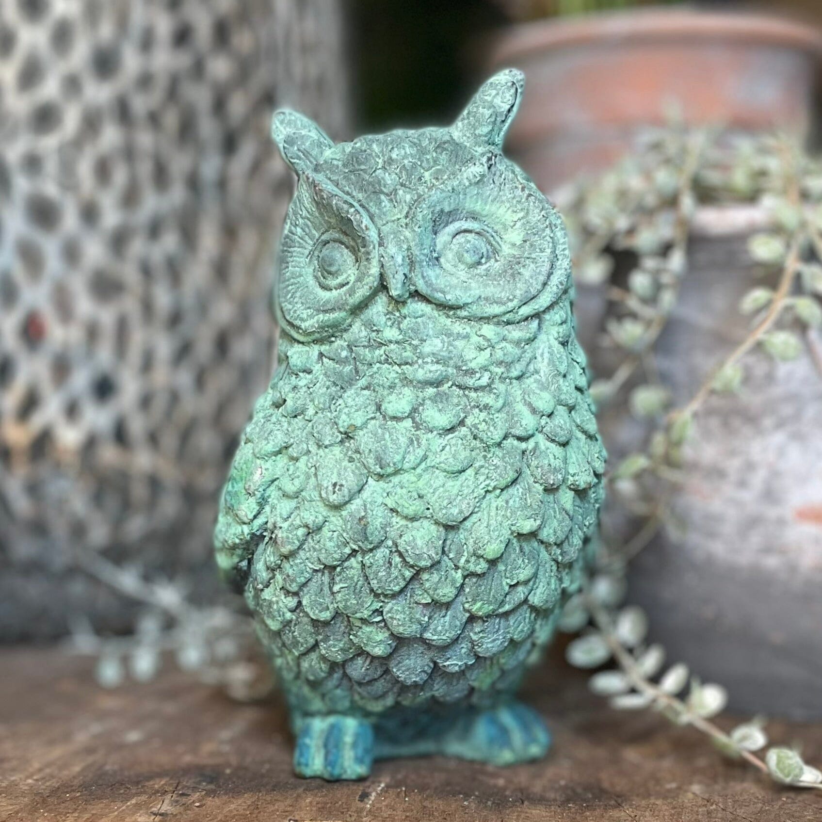 Verdi Owl Ornament Metal Owl Ornament Henderson's