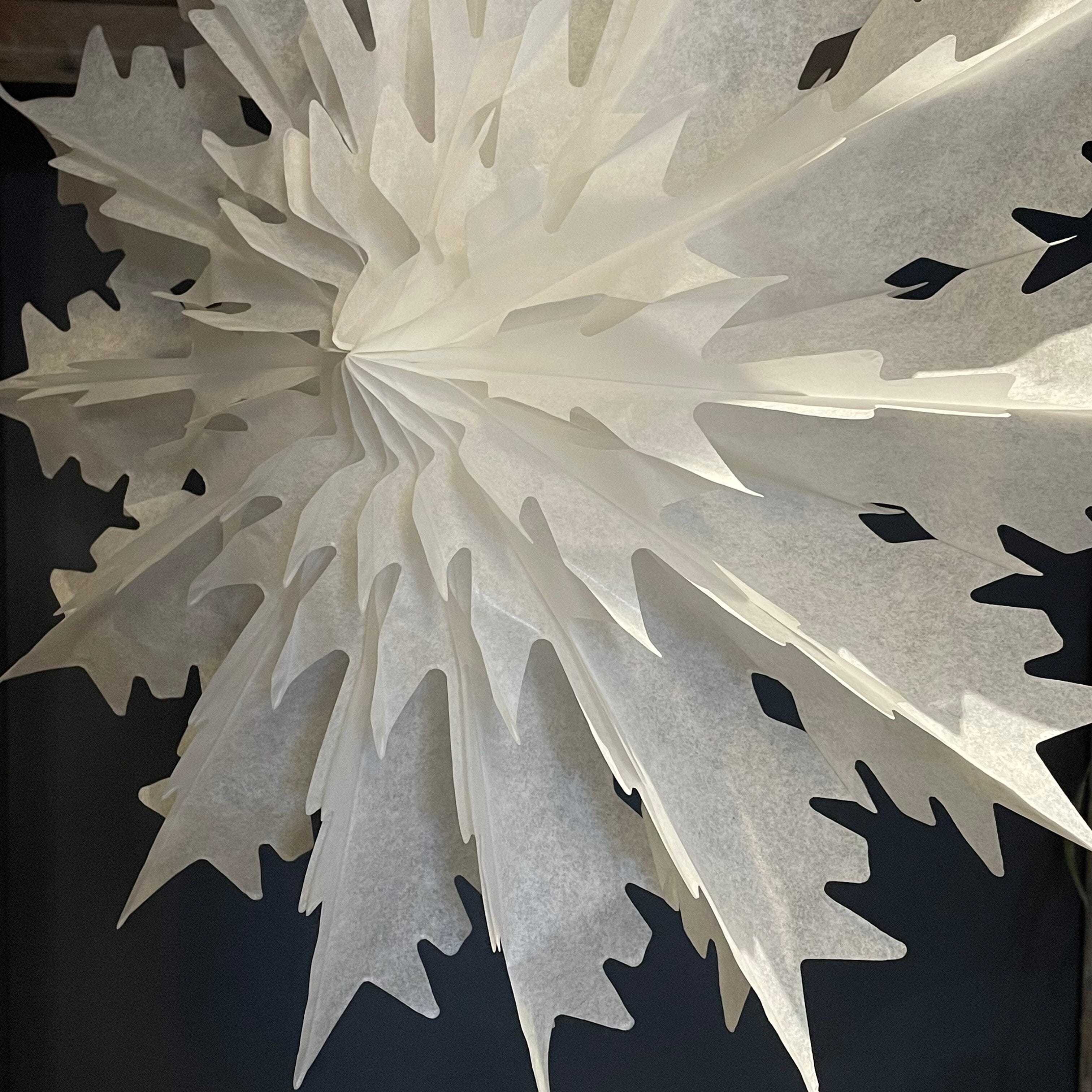 Vintage Paper Snowflake Christmas Decoration Henderson's