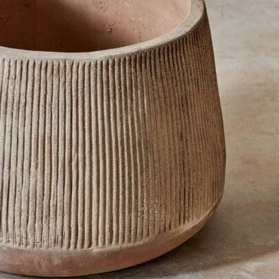 Wampu Wide Planter - Distressed Terracotta Henderson's 