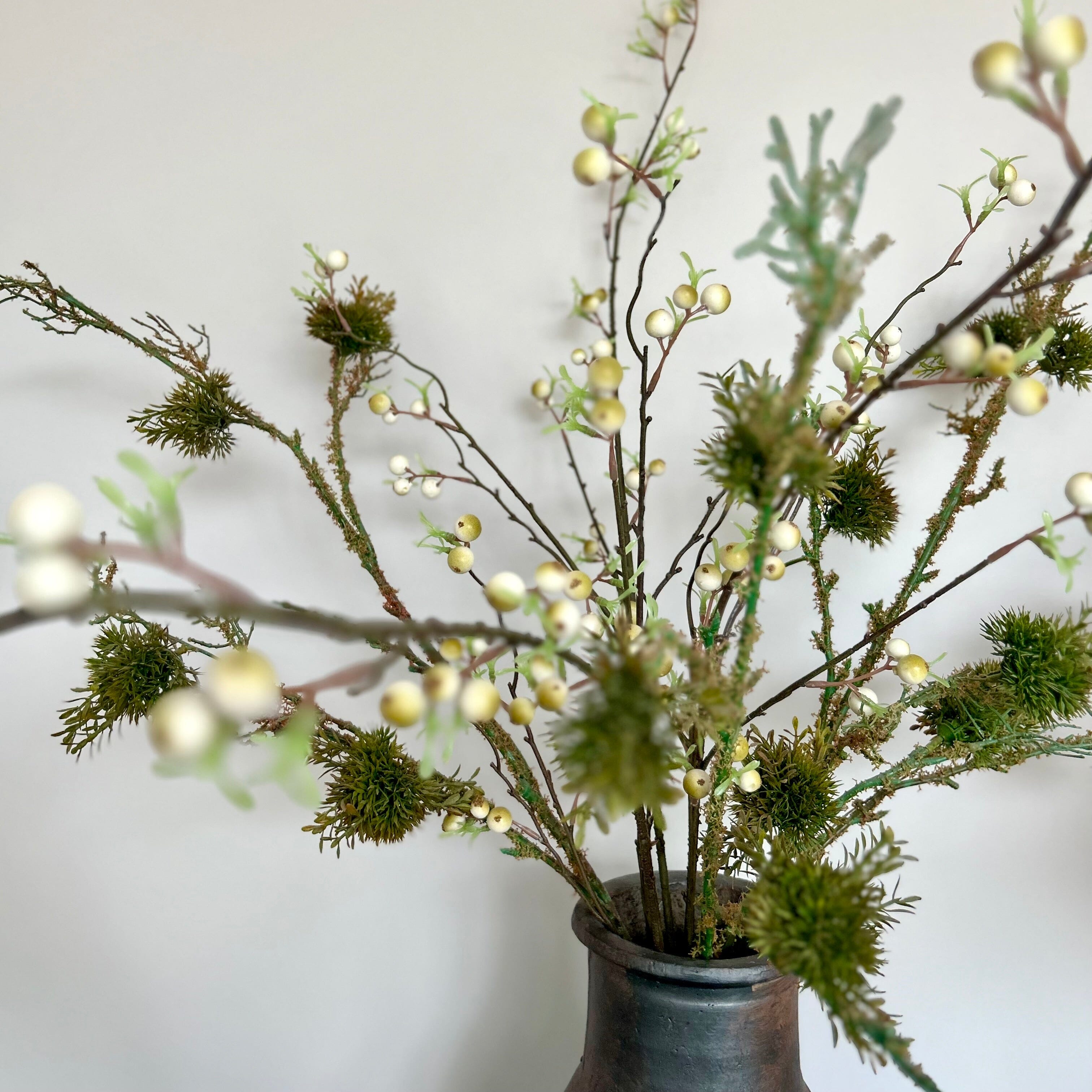 White Cornus Berry Branch Faux Berry Branch Henderson's