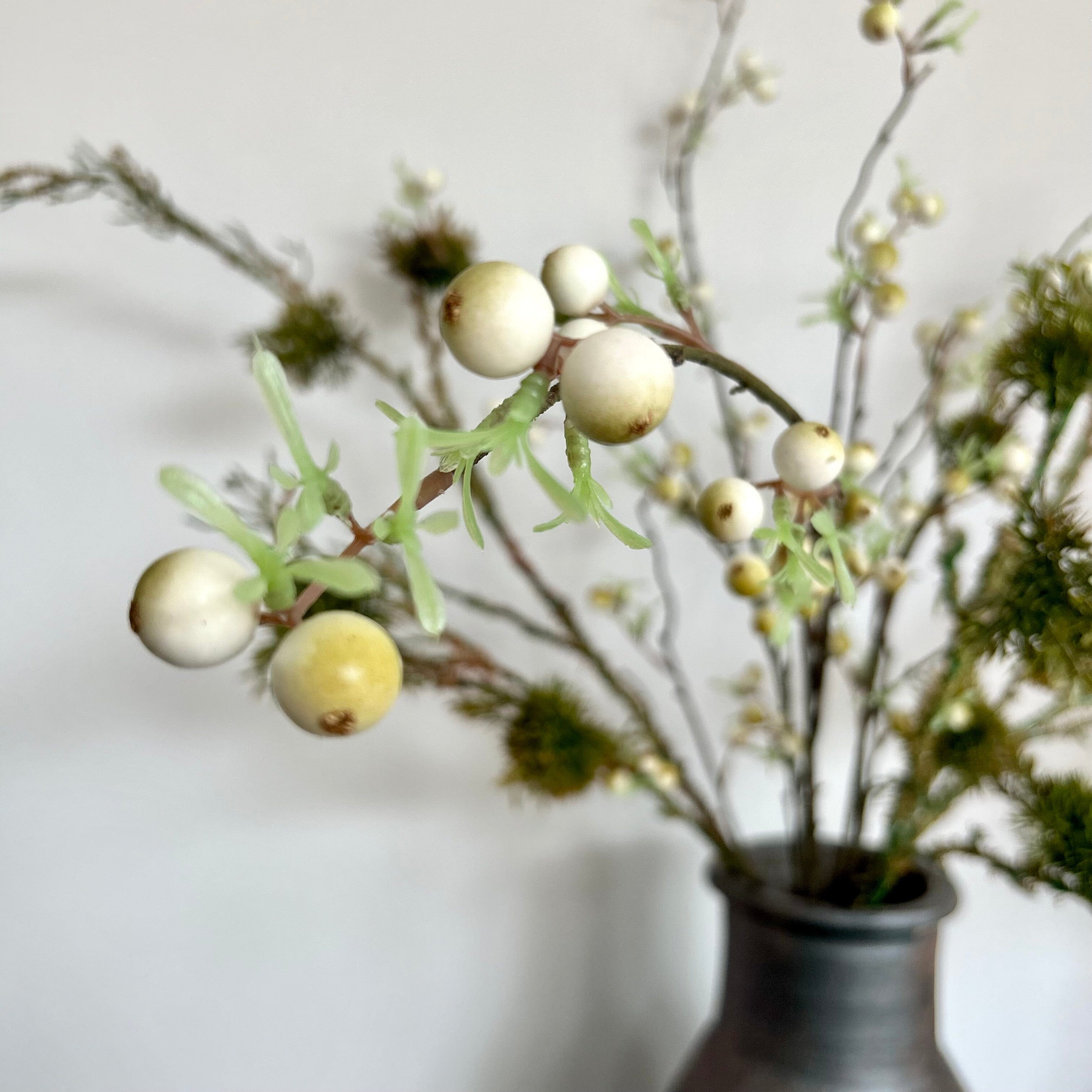 White Cornus Berry Branch Faux Berry Branch Henderson's
