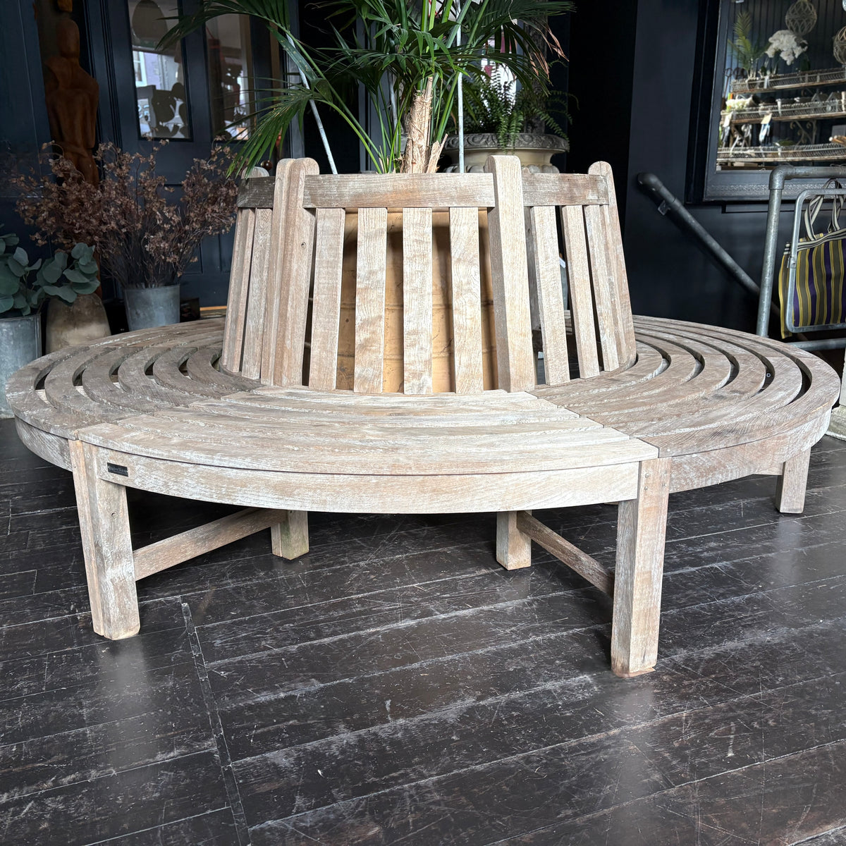Preowned Teak Tree Seat