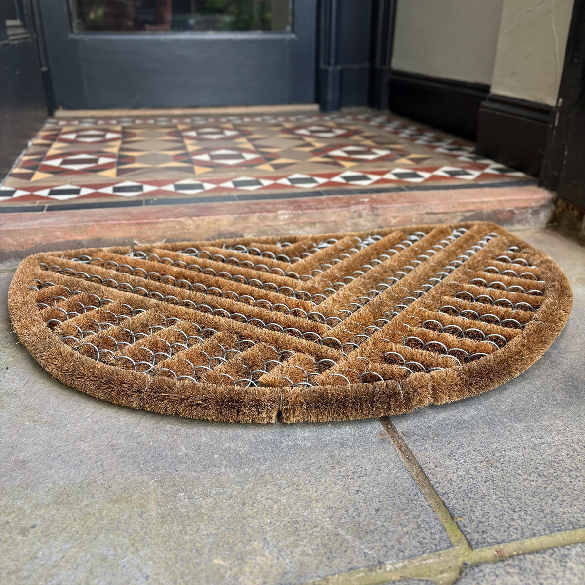 Semi-Circular Doormat