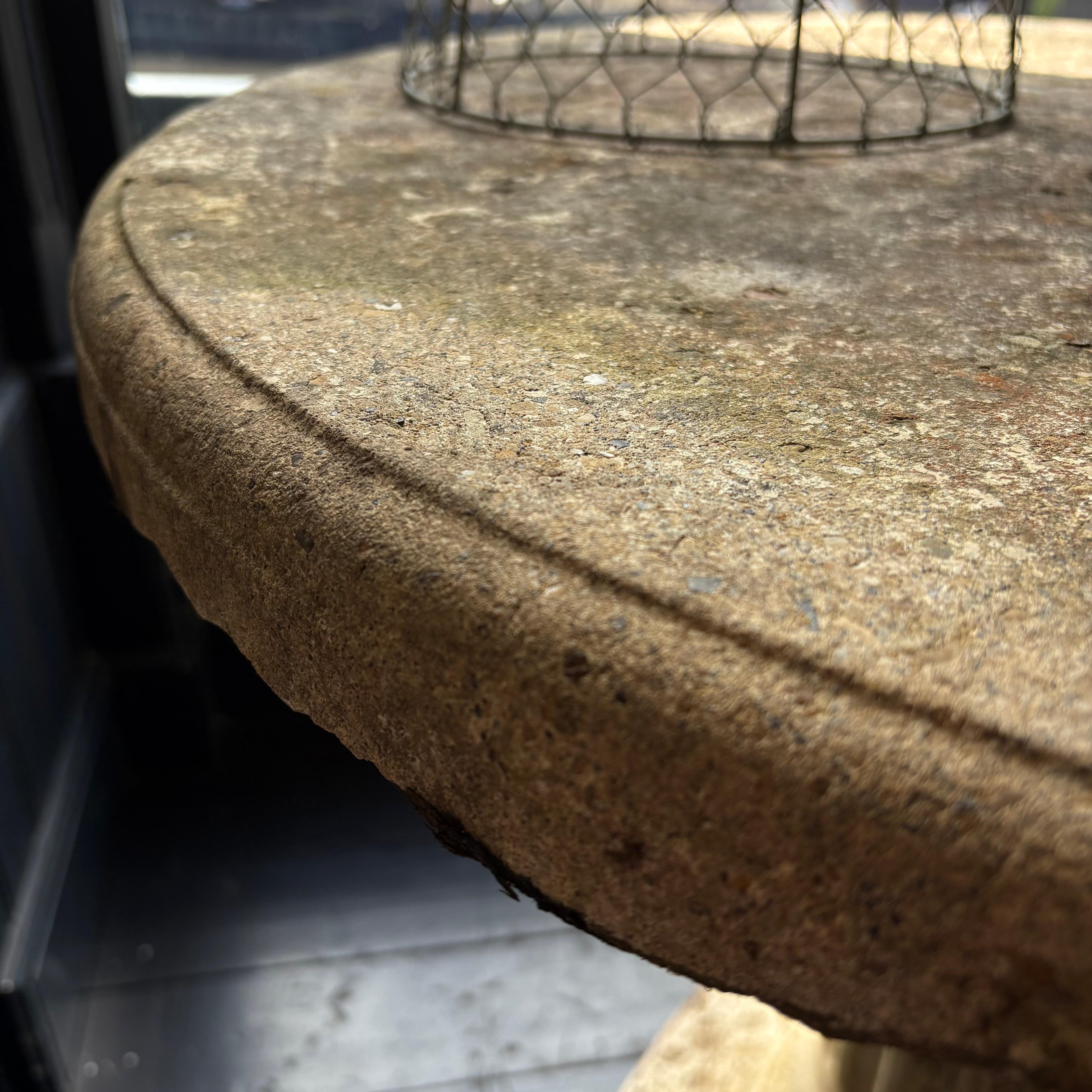 Reclaimed Pedestal Table