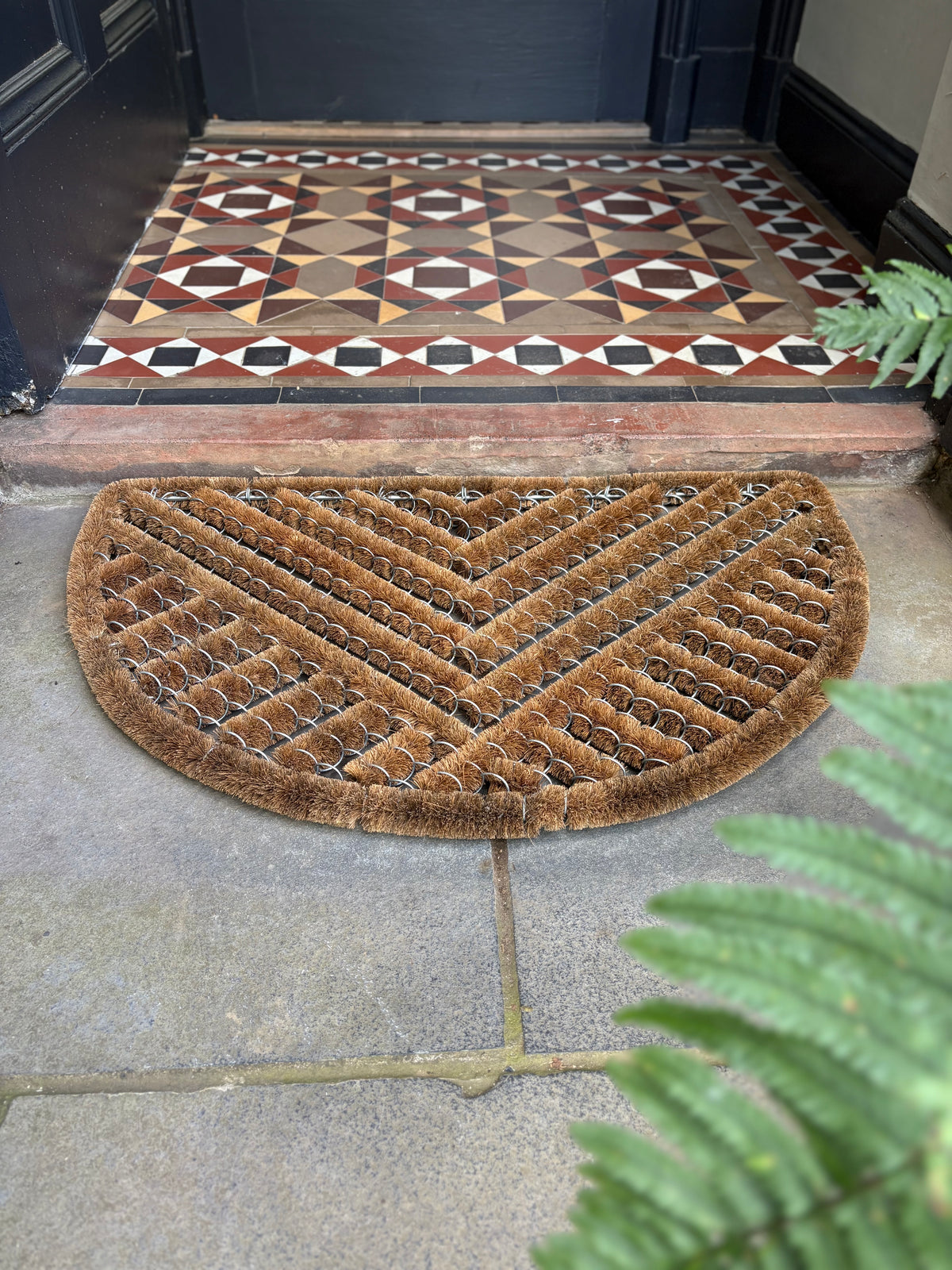 Semi-Circular Doormat