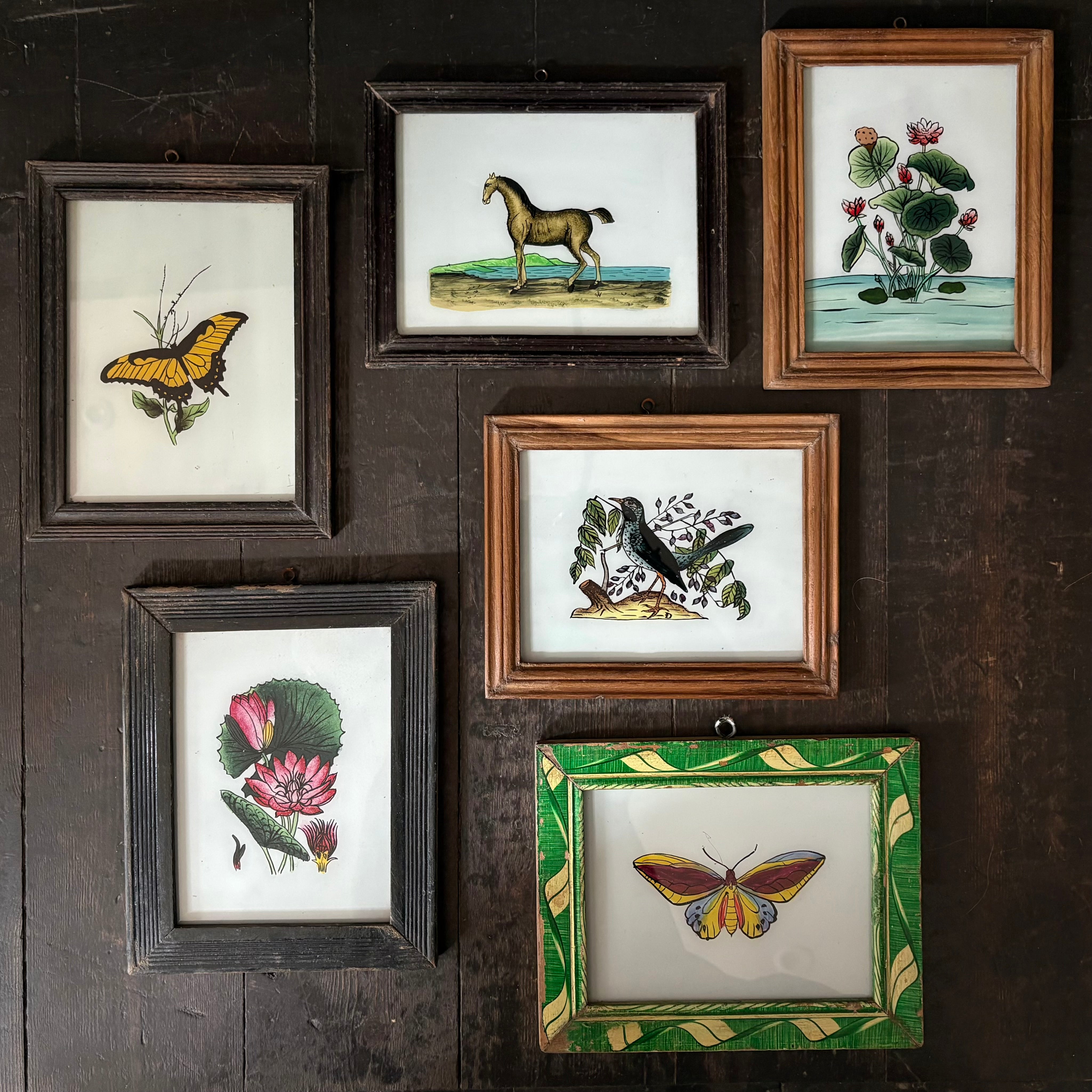 Indian Glass Paintings - Medium