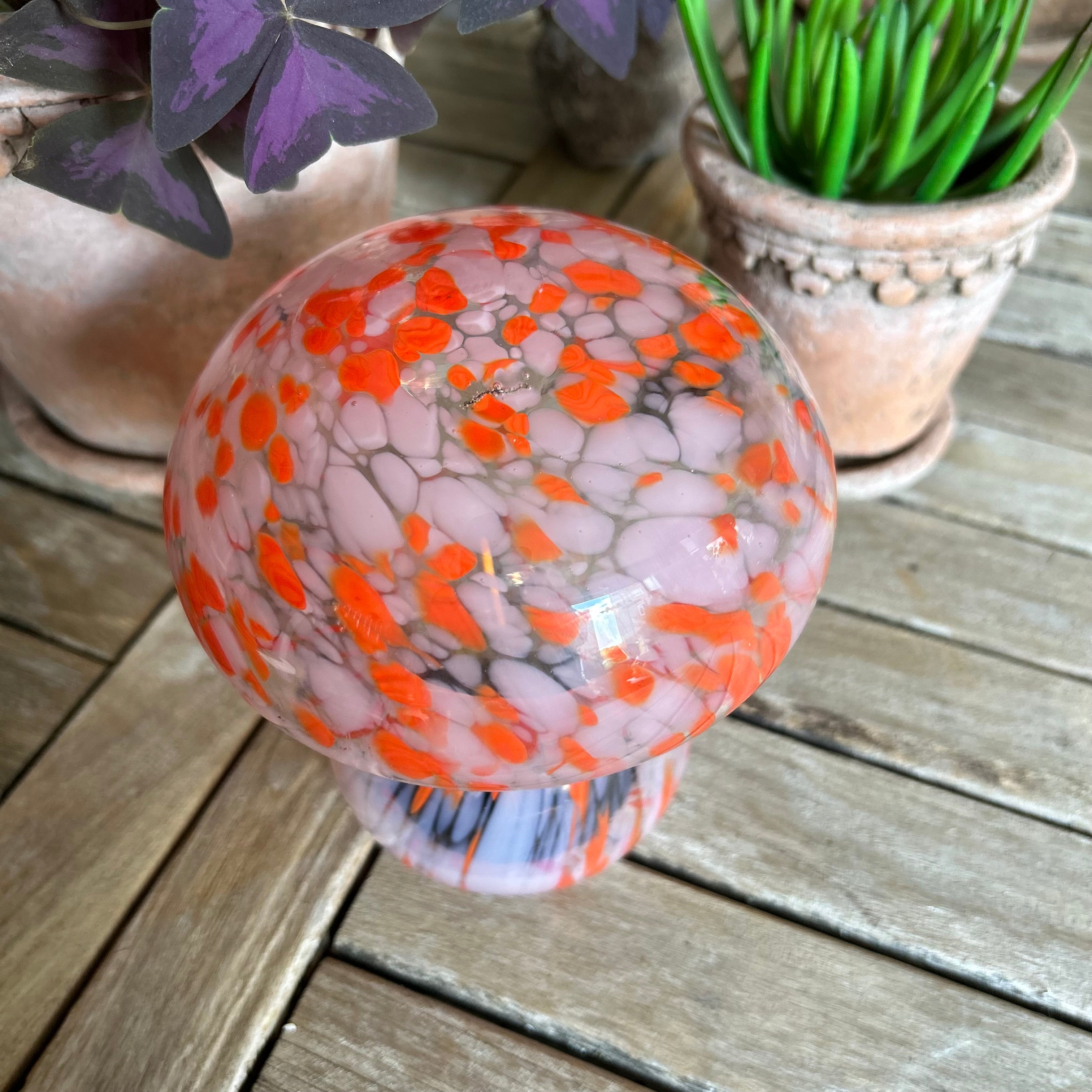 Mushroom LED Lamp - Coral