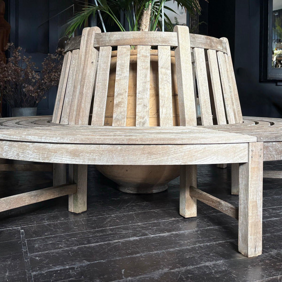 Preowned Teak Tree Seat