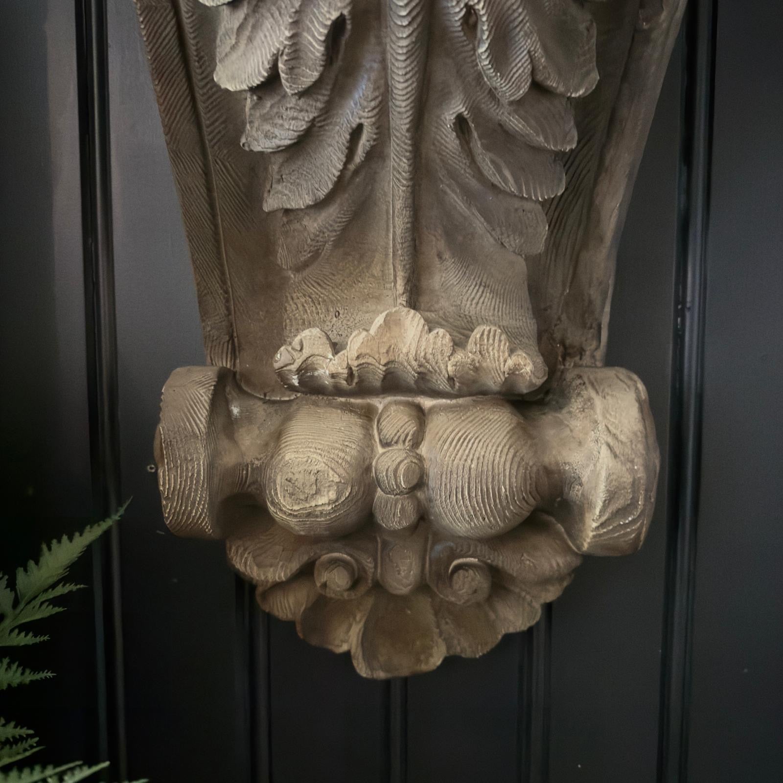 Wood Effect Wall Sconce