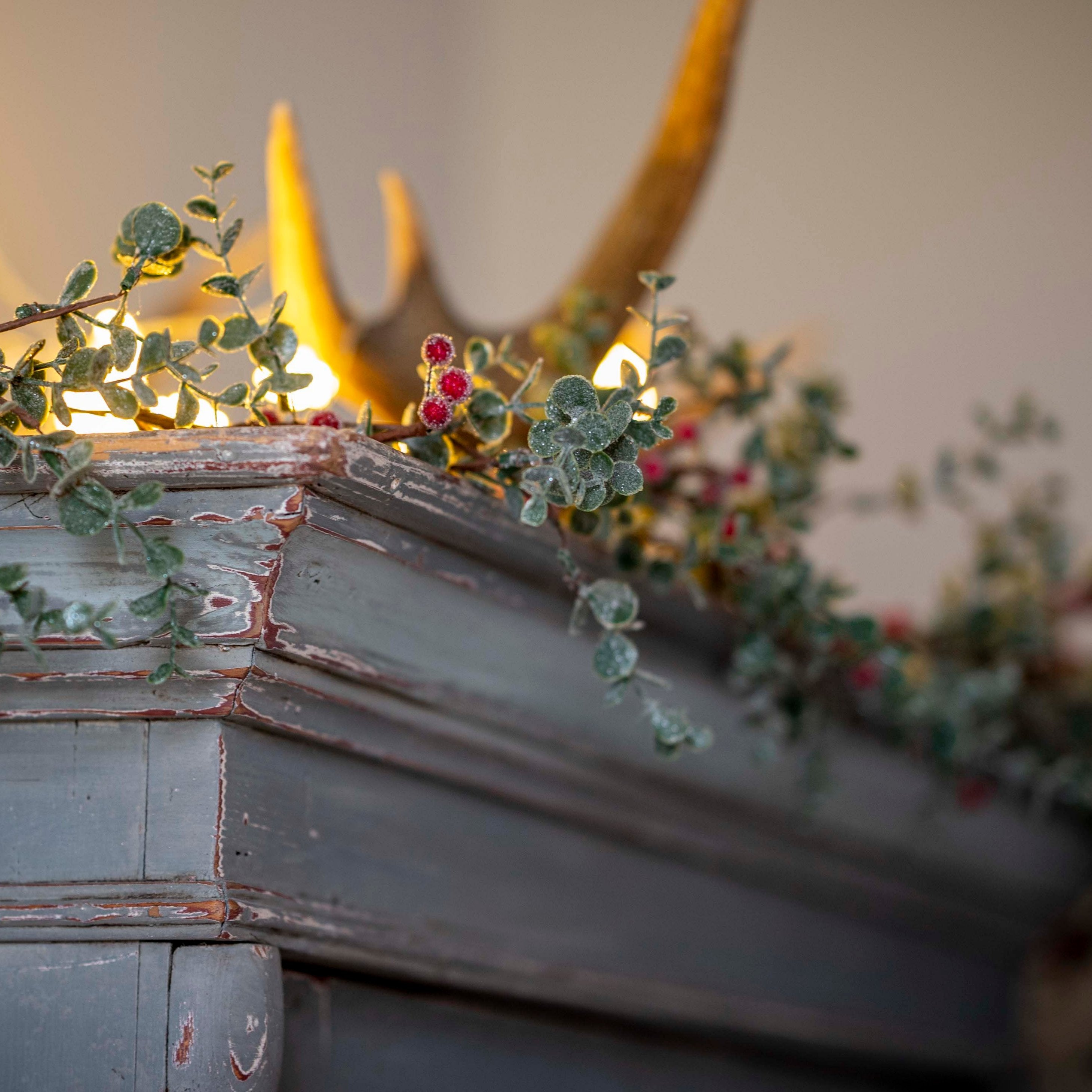 Frosted Winter Berry Garland