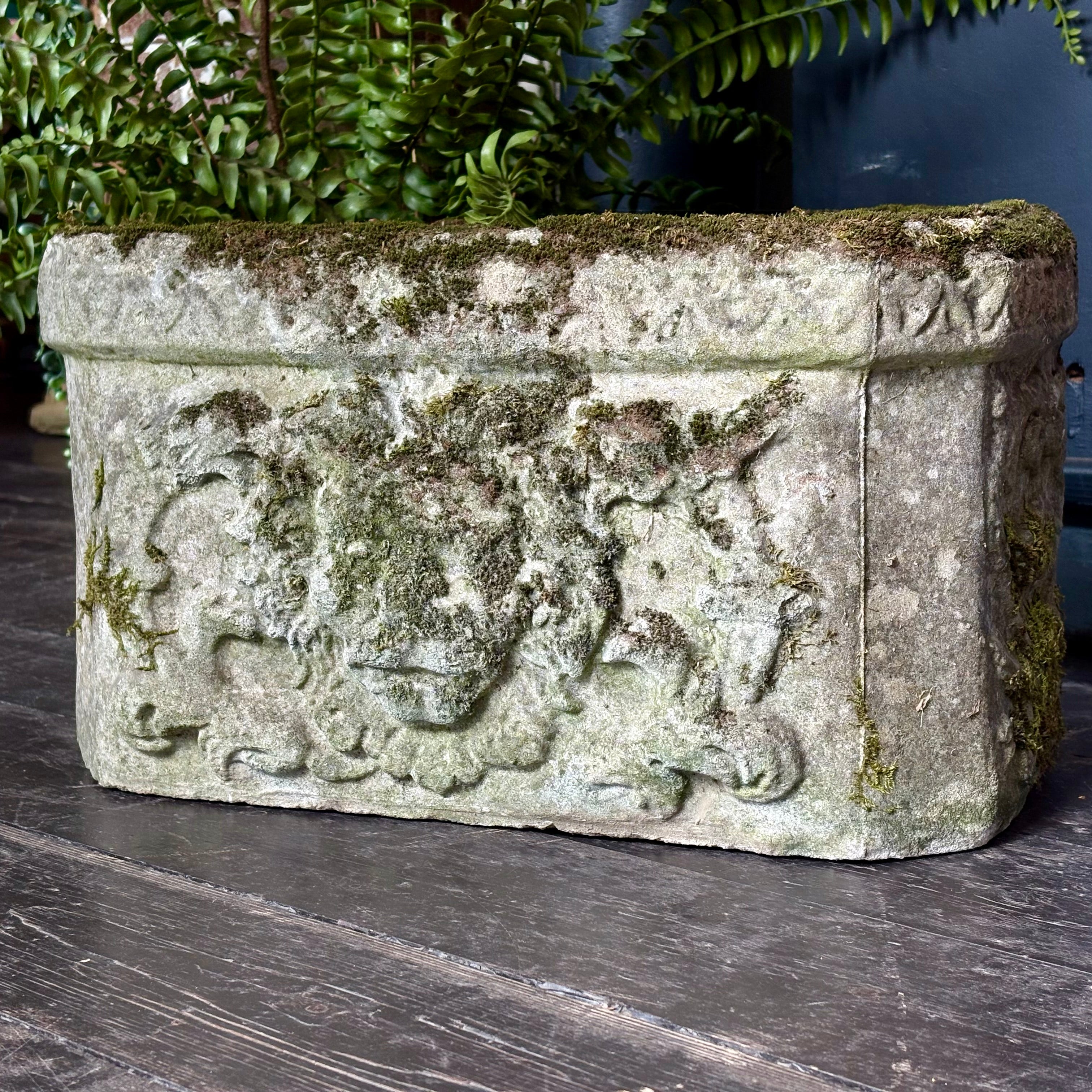 Small Embelished Garden Trough