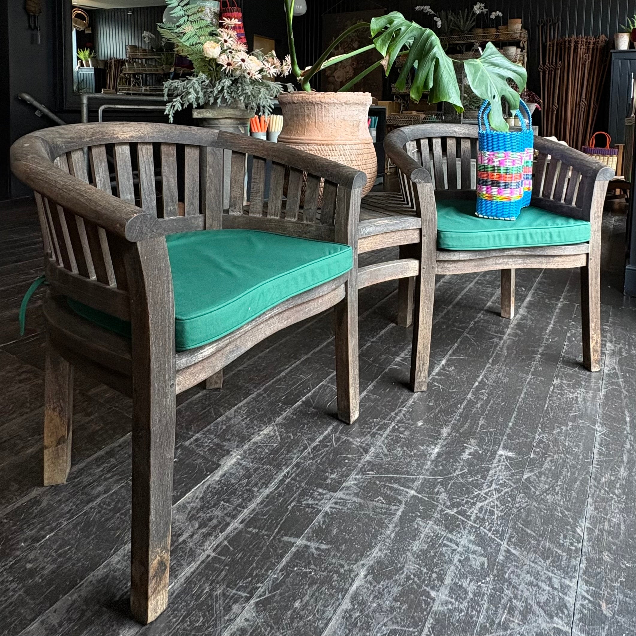 Teak Companion Bench