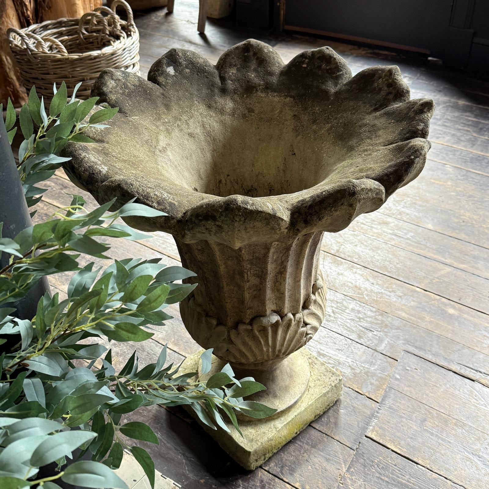 Tulip Shaped Garden Urn