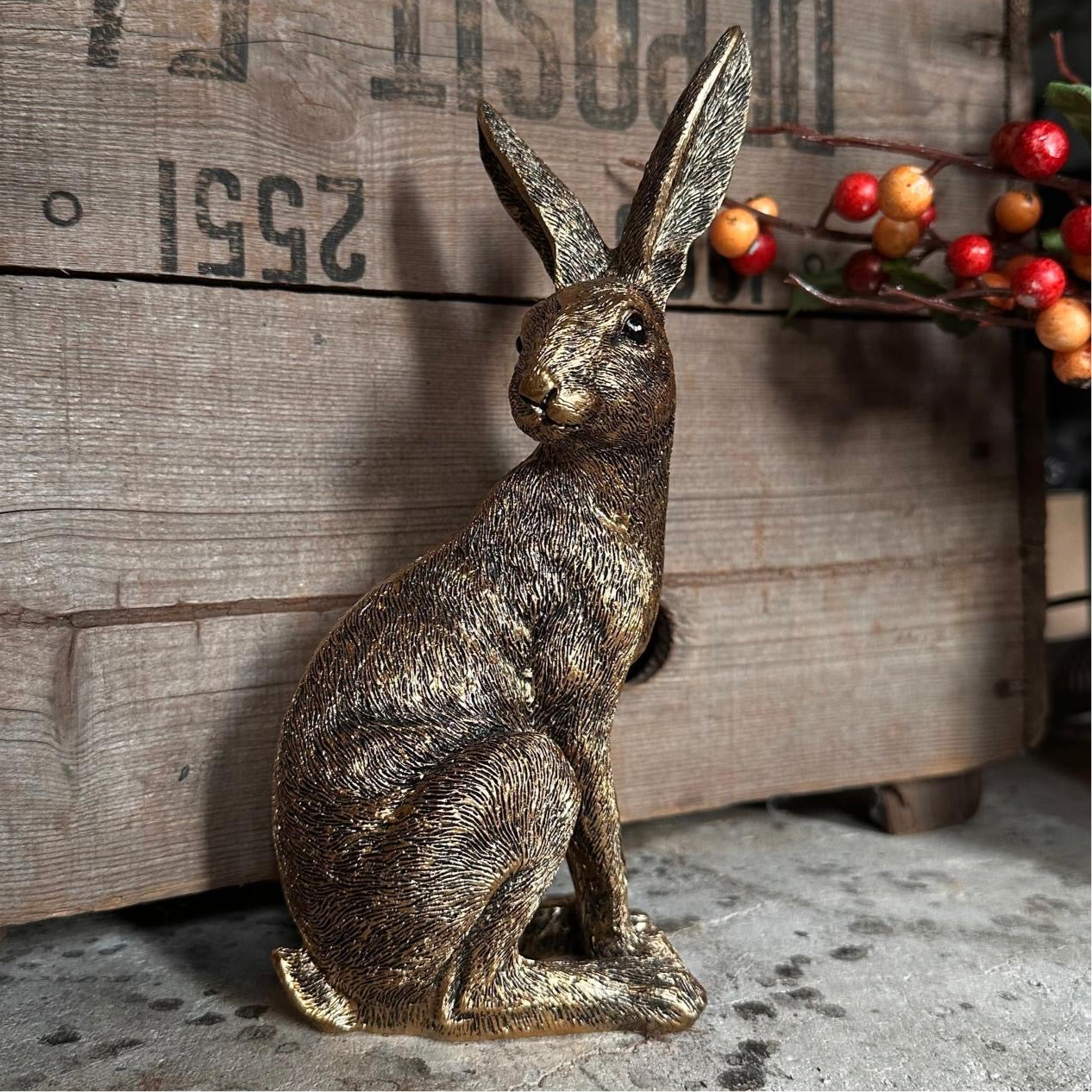 Sitting Hare Sculpture