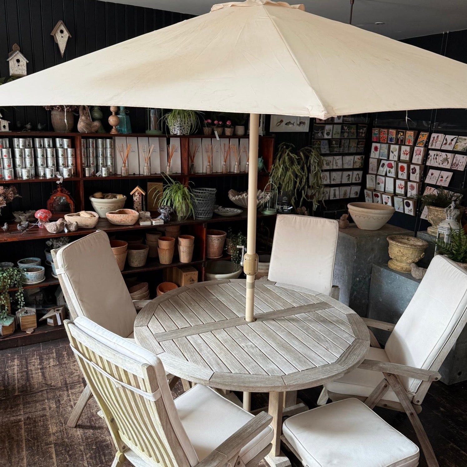 Teak Garden Table & Chair Set By Gloster