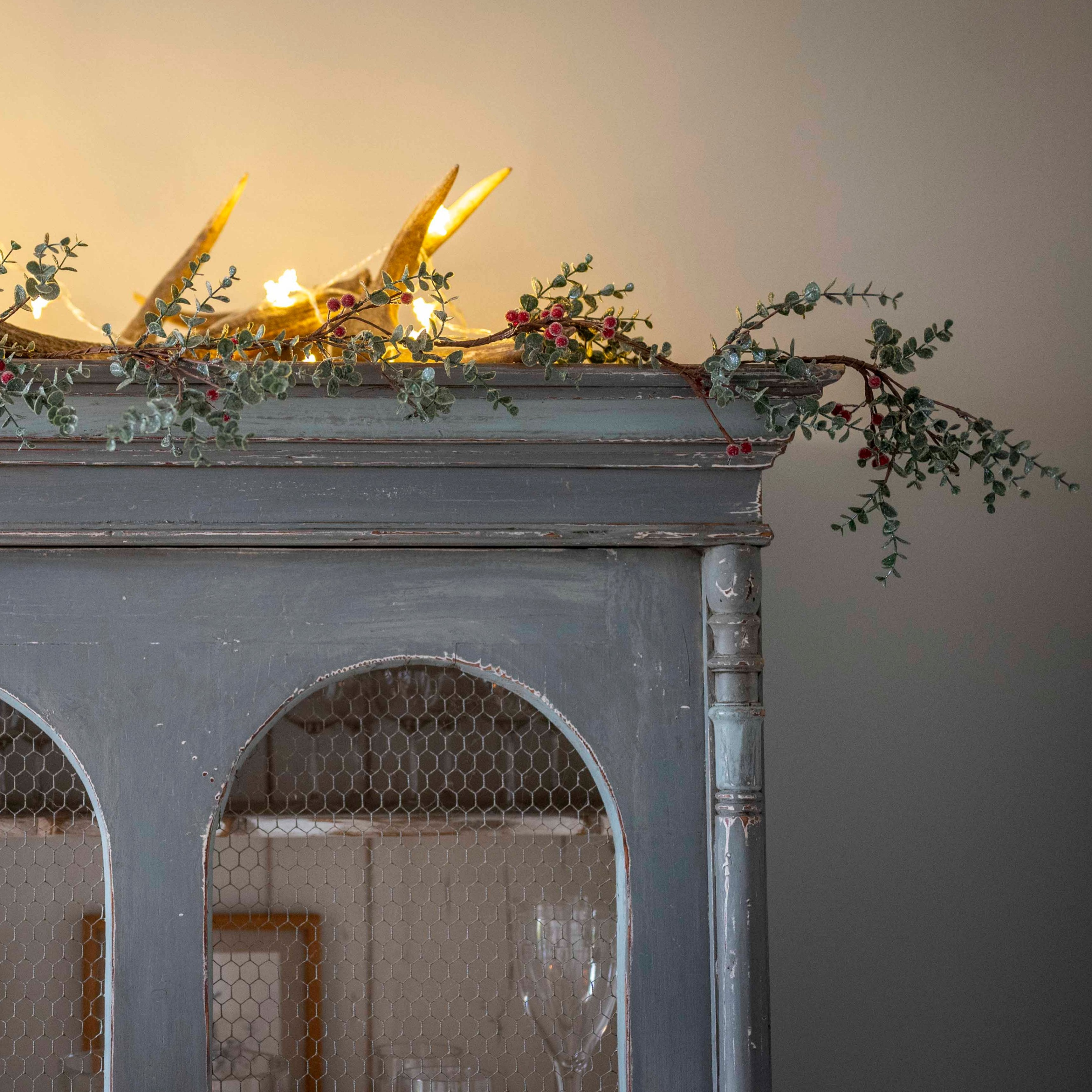 Frosted Winter Berry Garland