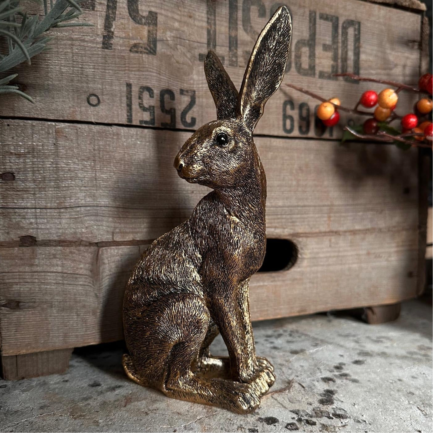 Sitting Hare Sculpture