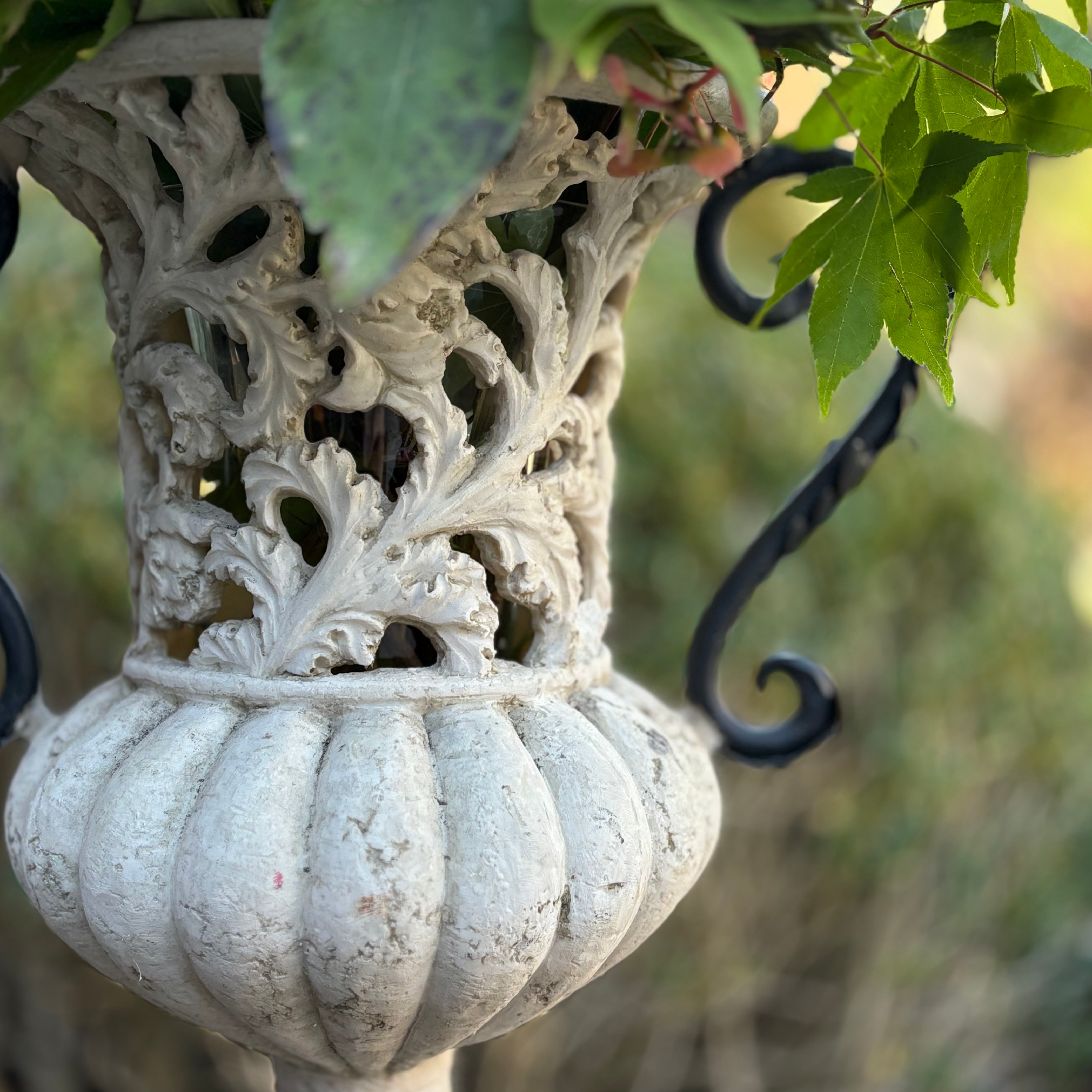 Large Fretwork Vase