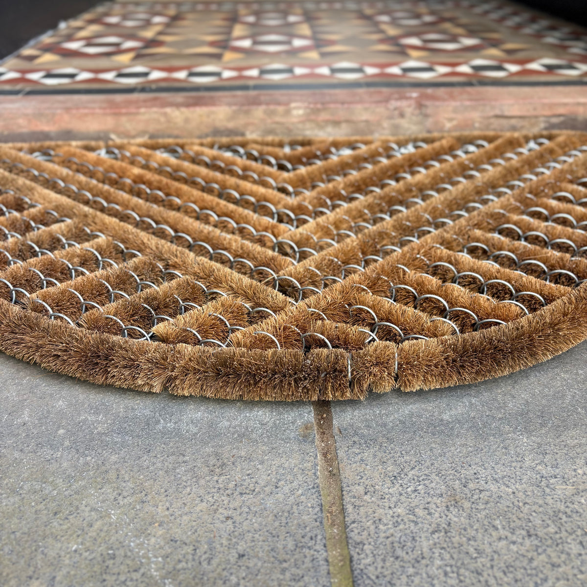 Semi-Circular Doormat
