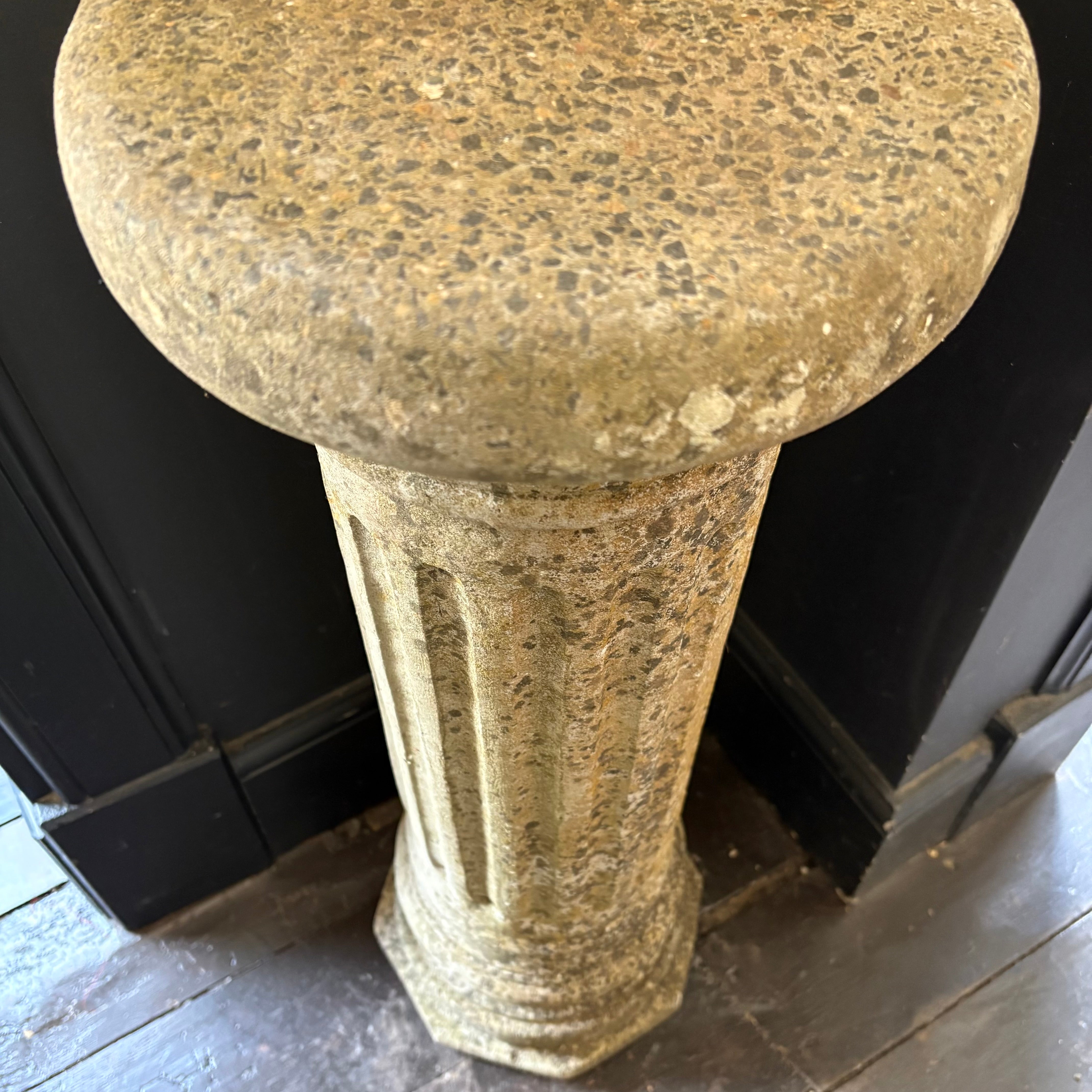 Reclaimed Cast Pedestal