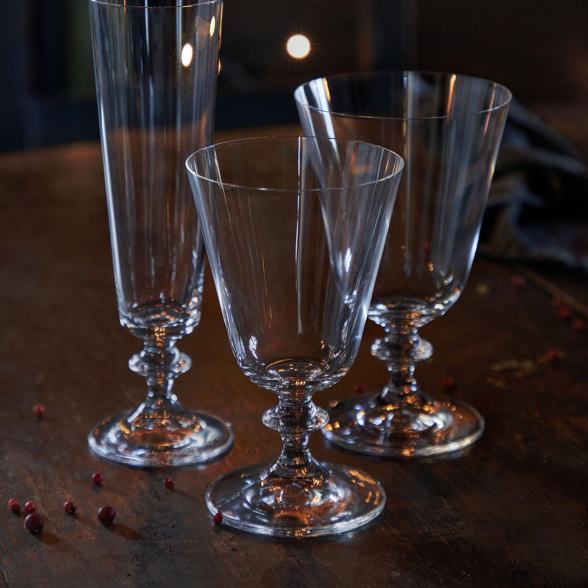 Fine Stemmed Glassware