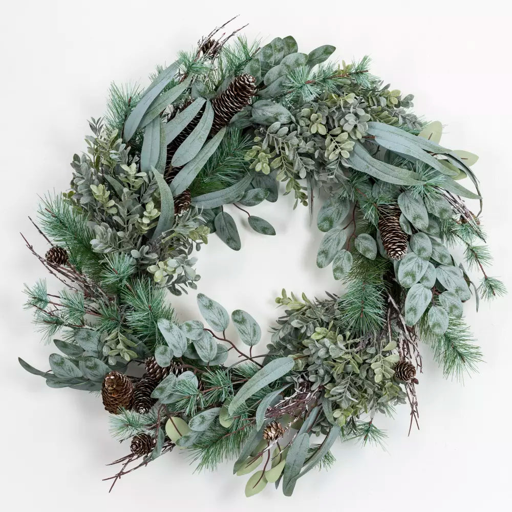 Winter Foliage Wreath