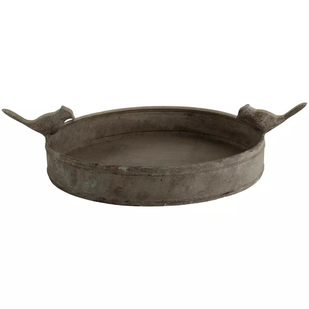 Decorative Metal Birdbath