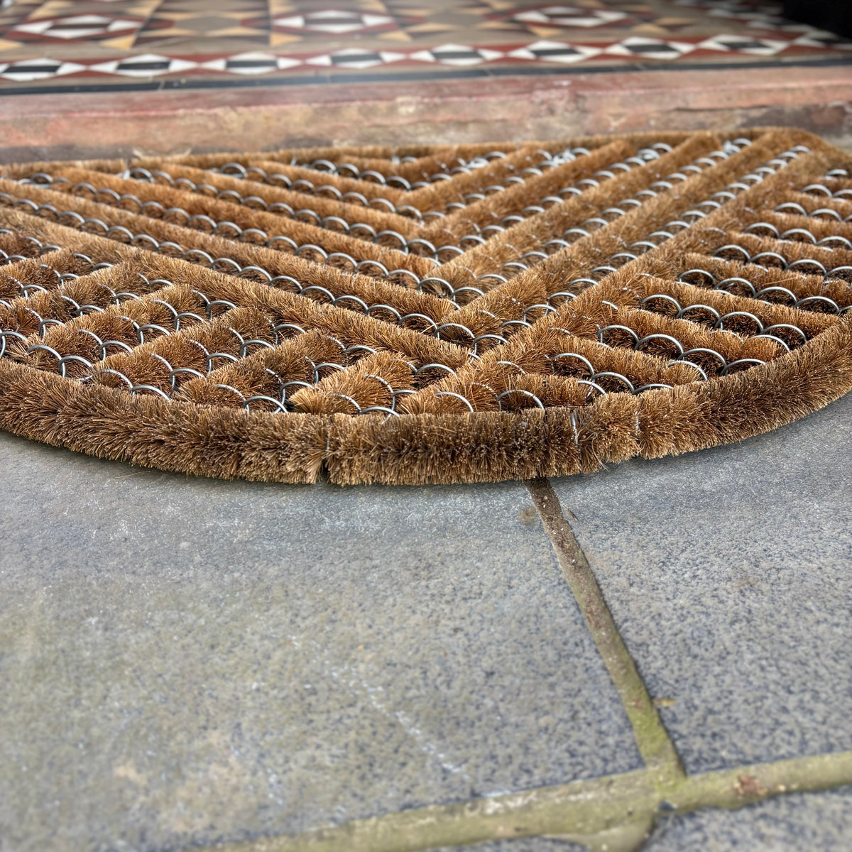 Semi-Circular Doormat