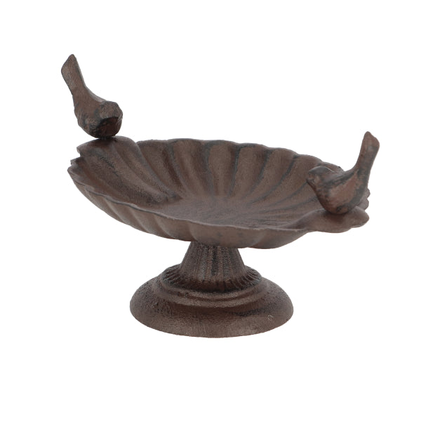 Decorative Iron Bird Bath/ Feeder