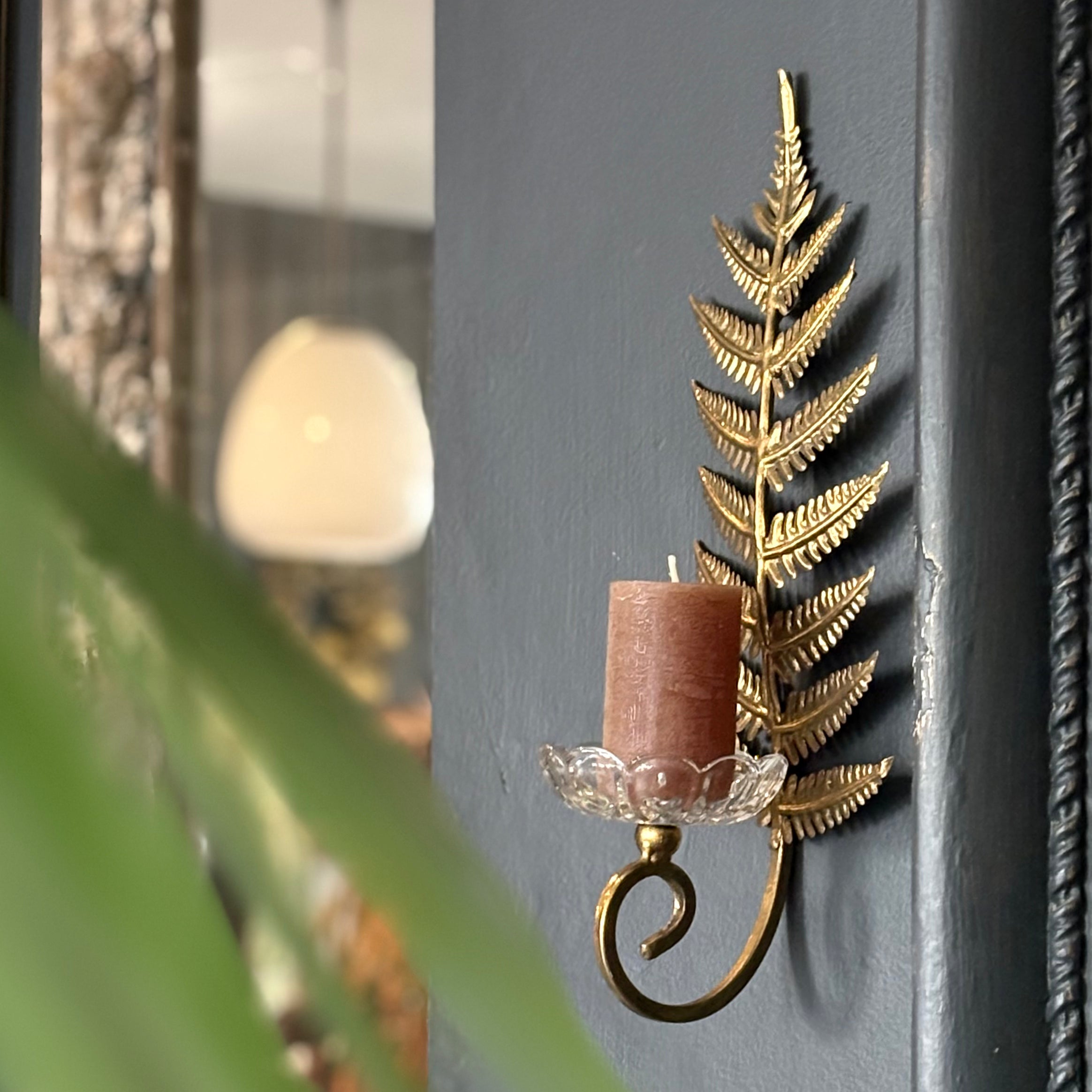 Fern Frond Wall Sconce