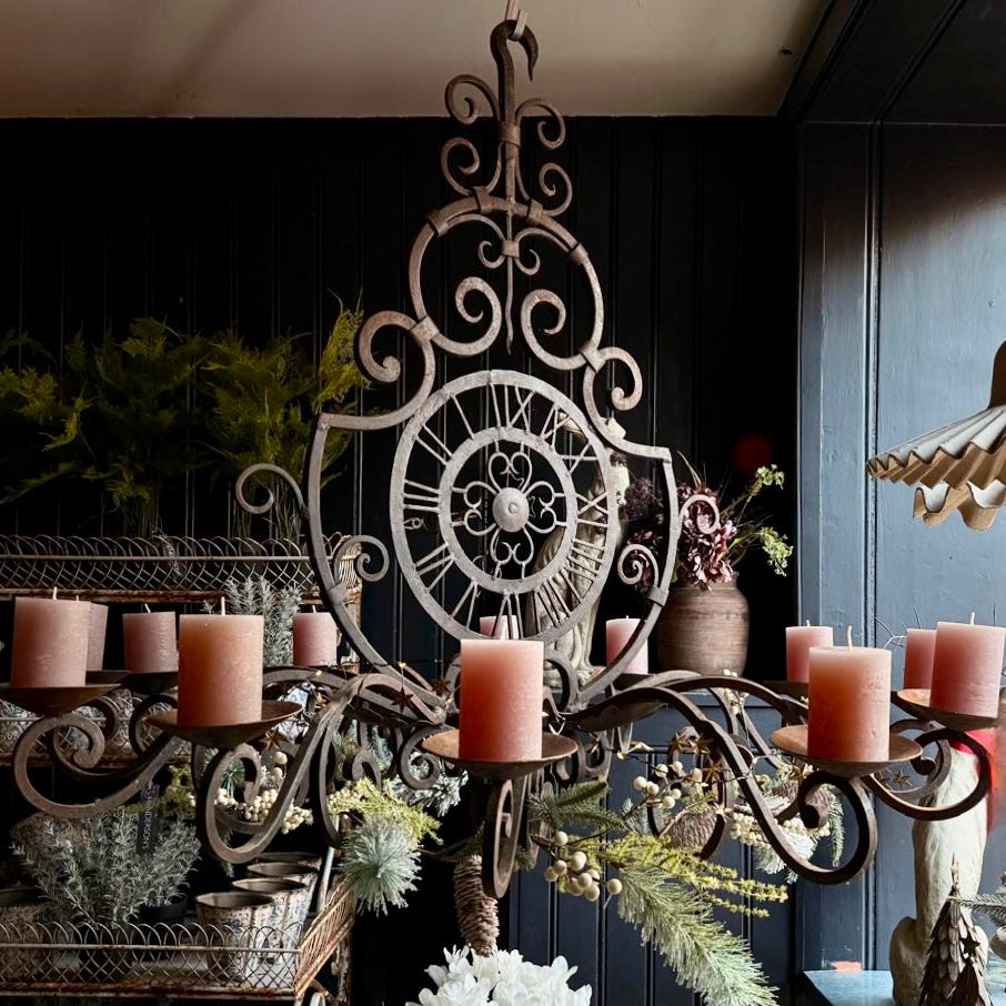 Wrought Iron Candelabra