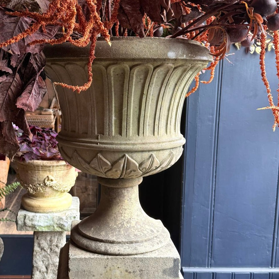 Large Urn & Pedestal