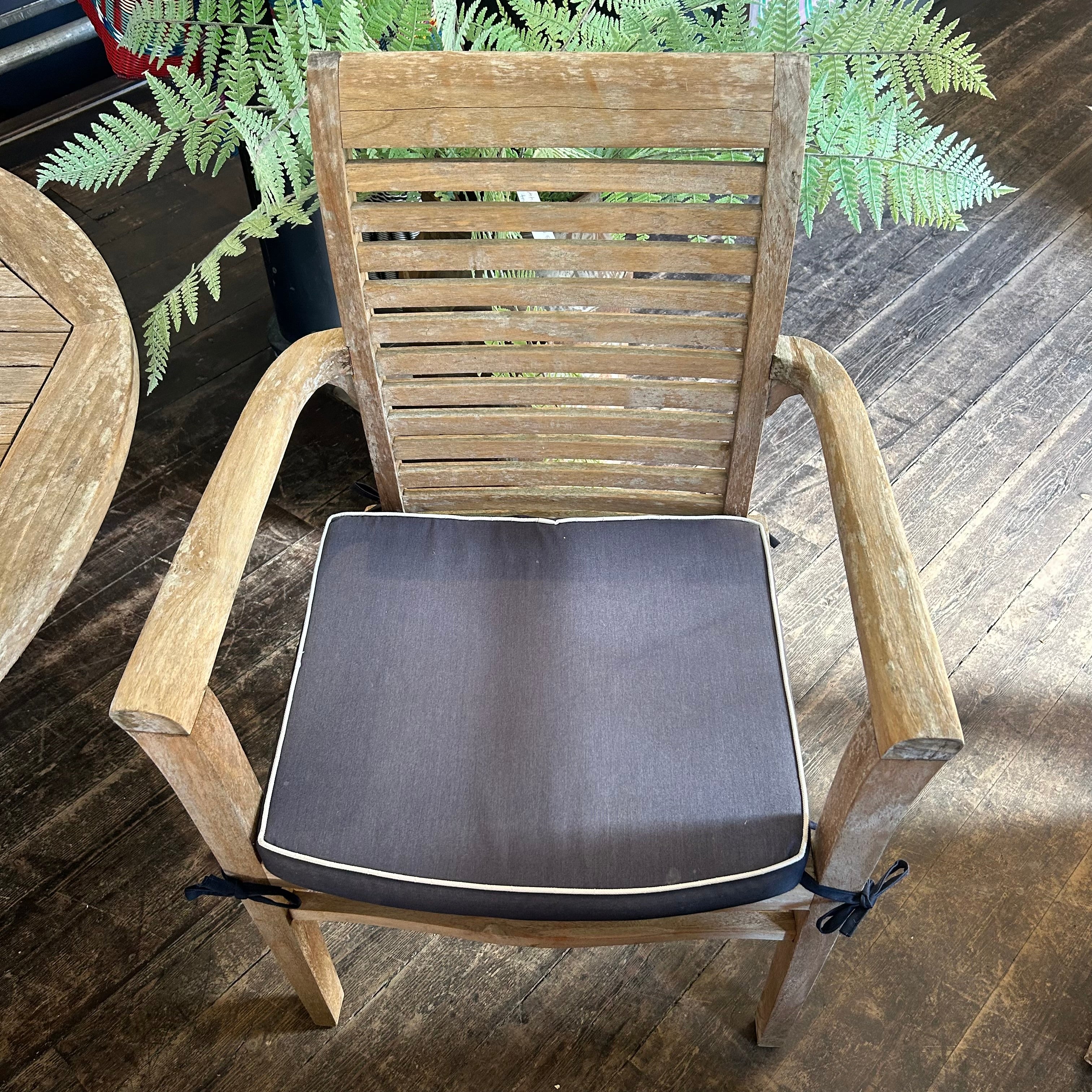 Extending Teak Outdoor Dining Set