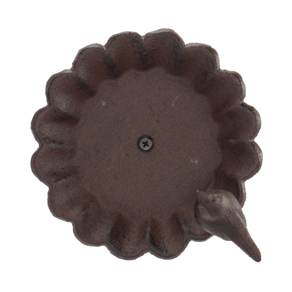 Decorative Iron Bird Bath/ Feeder