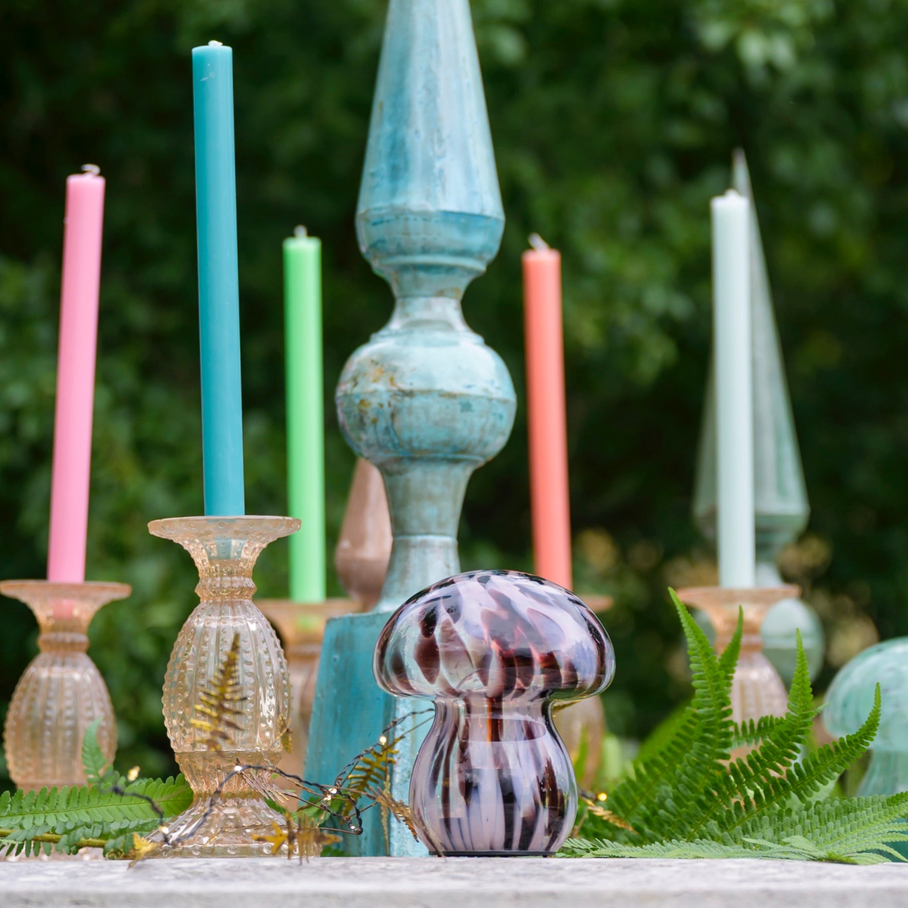 Marla Glass Candle Holder