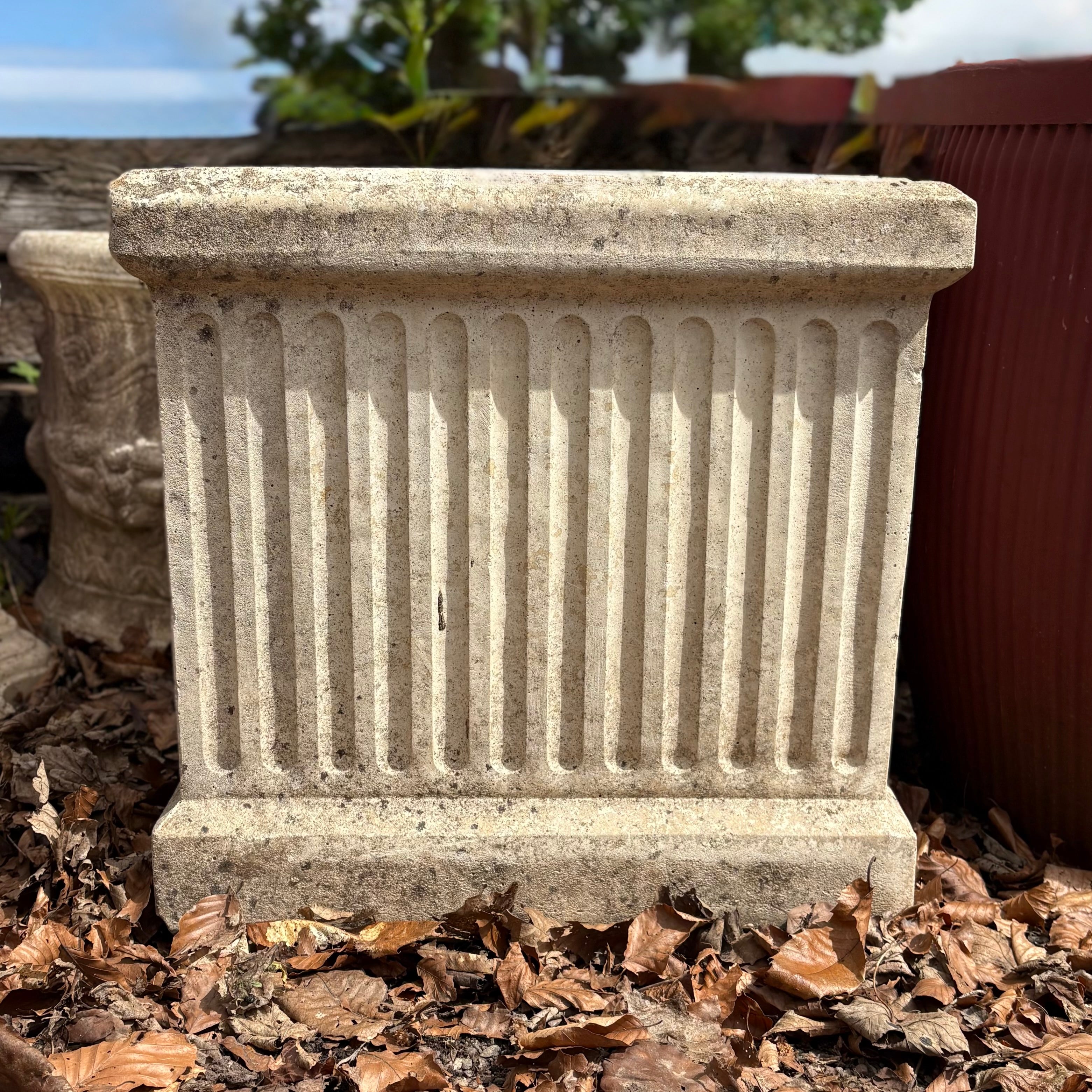 Ribbed Garden Planter