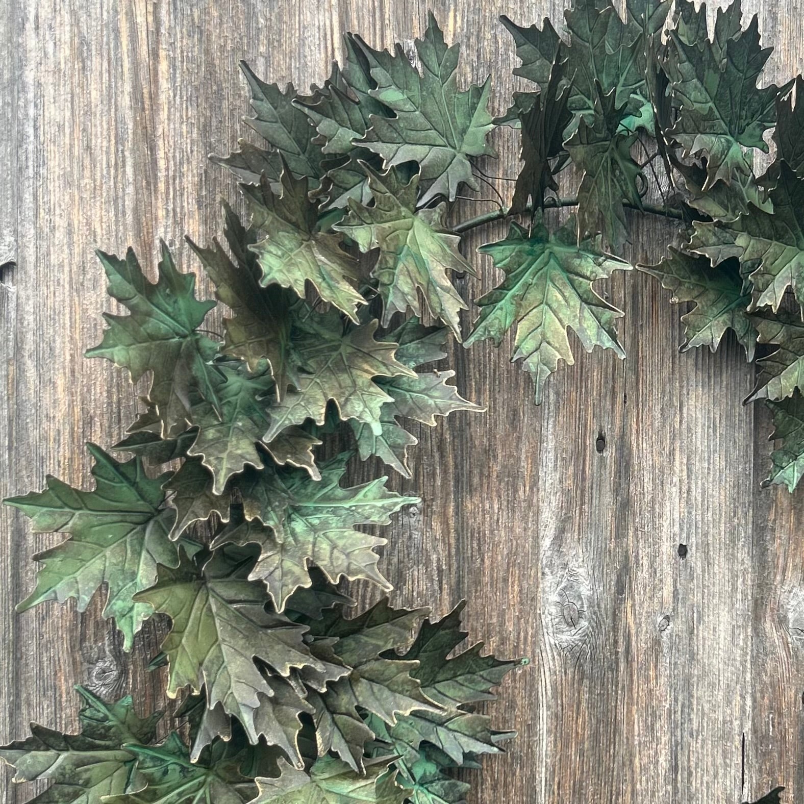 Rustic Maple Leaf Wreath