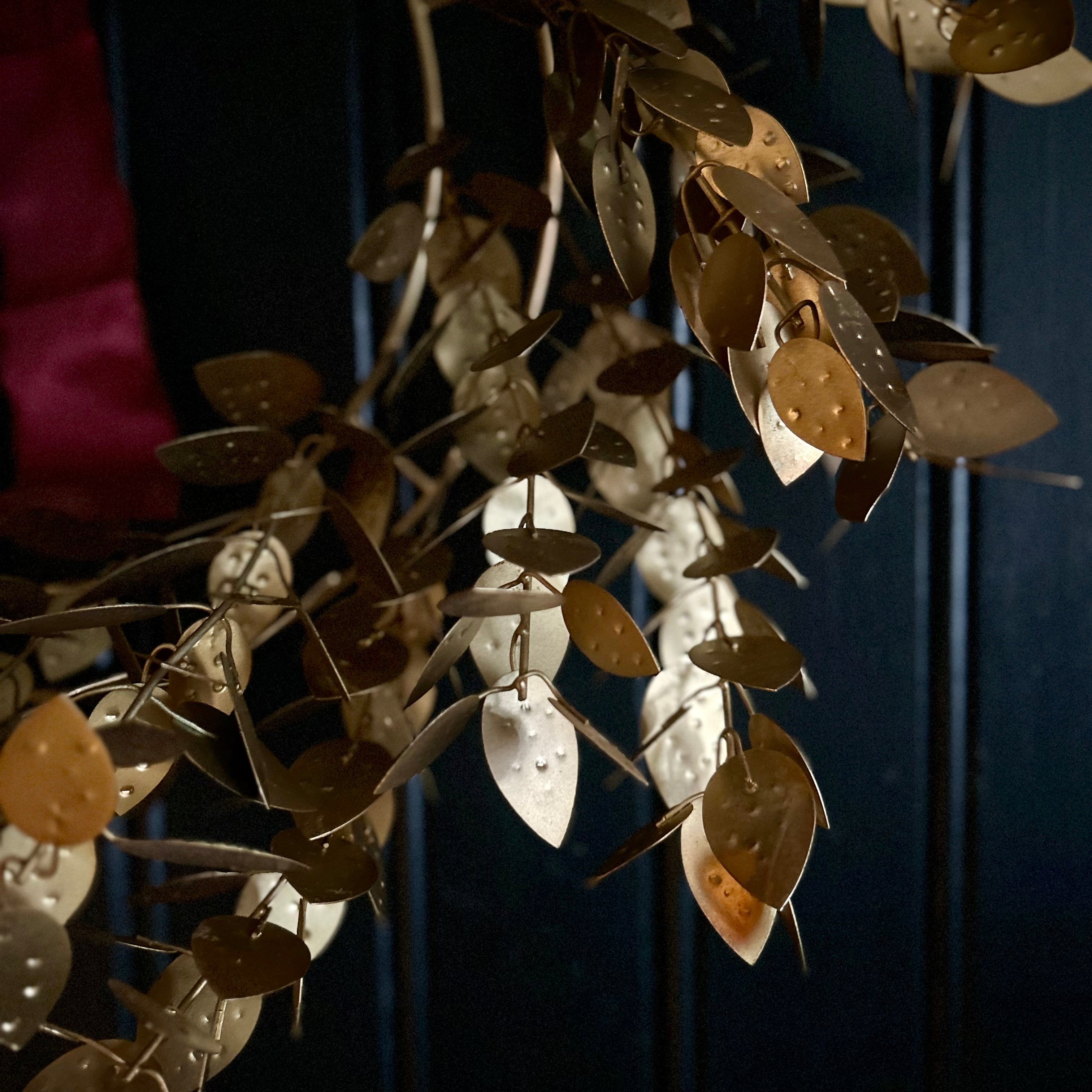 Gold Eucalyptus Wreath