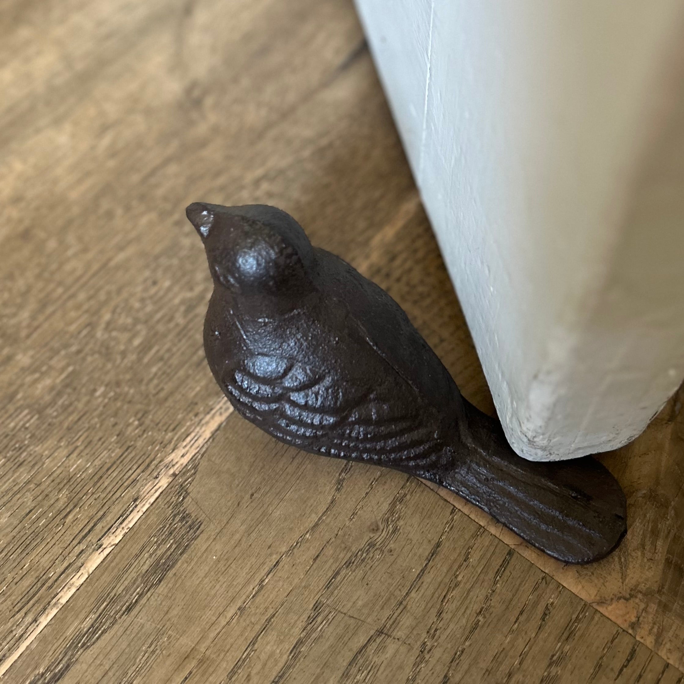 Cast Iron Bird Doorstop