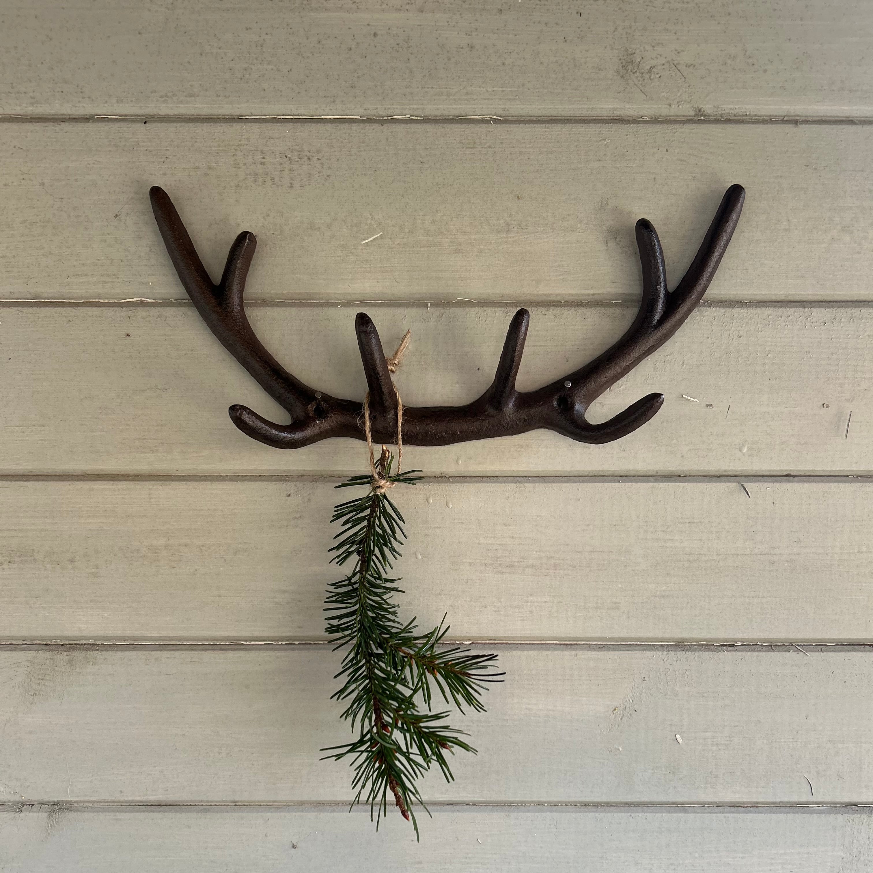 Cast Iron Antlers Hooks